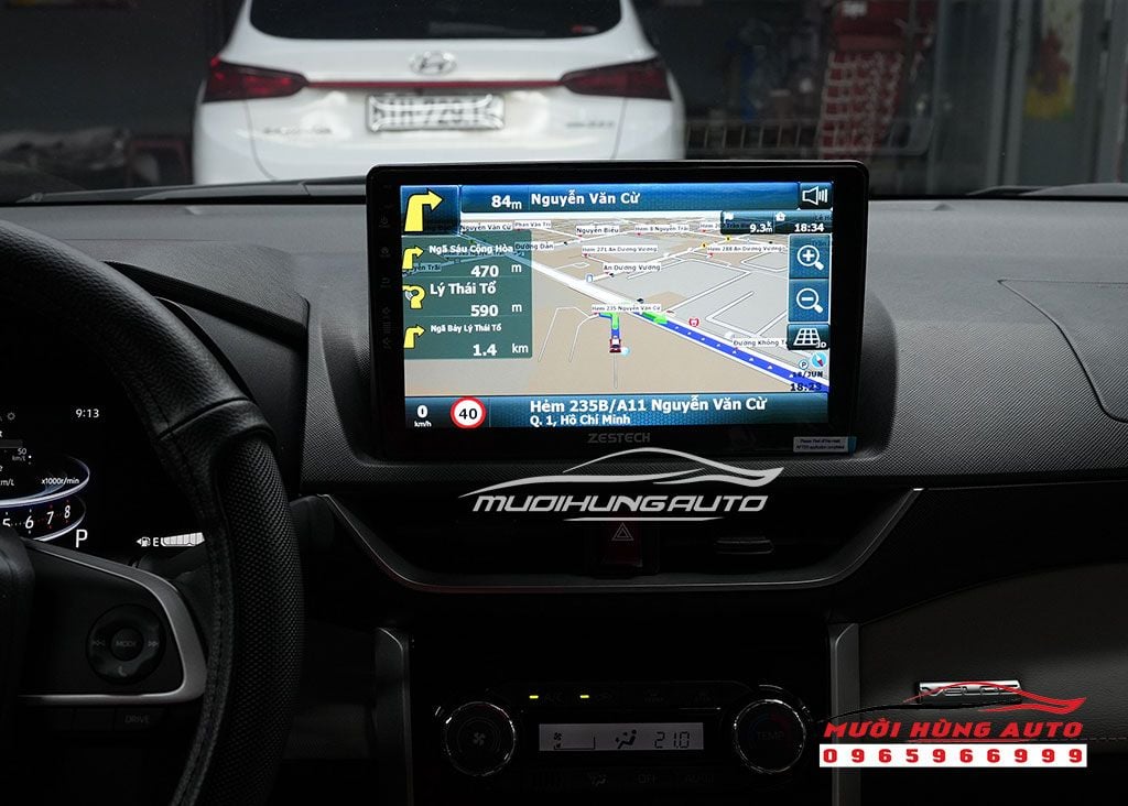 Màn Hình DVD Android Zestech Tại Mười Hùng Auto