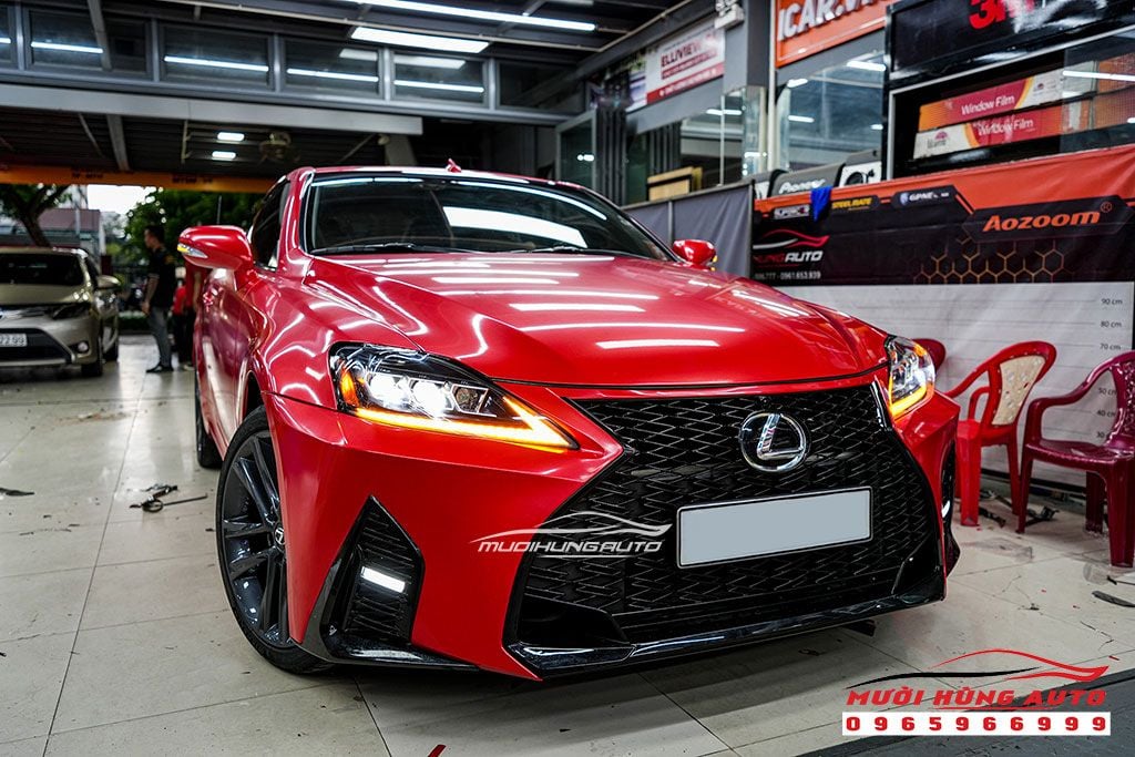 Nâng Cấp Và Lên Đời Cho Xe Lexus IS250 Với Những Sản Phẩm Chất Lượng Tại Mười Hùng Auto