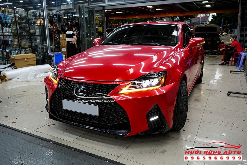 Nâng Cấp Và Lên Đời Cho Xe Lexus IS250 Với Những Sản Phẩm Chất Lượng Tại Mười Hùng Auto