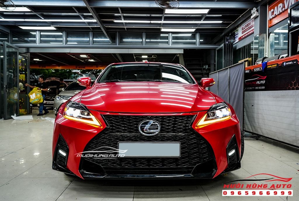 Nâng Cấp Và Lên Đời Cho Xe Lexus IS250 Với Những Sản Phẩm Chất Lượng Tại Mười Hùng Auto