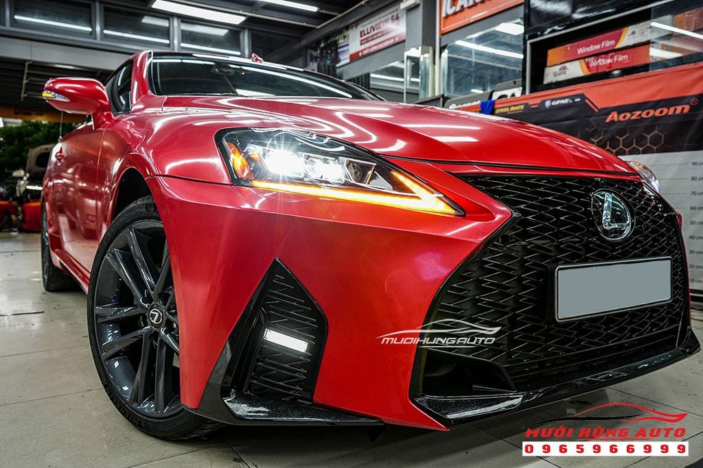 Nâng Cấp Và Lên Đời Cho Xe Lexus IS250 Với Những Sản Phẩm Chất Lượng Tại Mười Hùng Auto