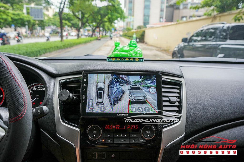 Màn Hình DVD Android Zestech Tại Mười Hùng Auto