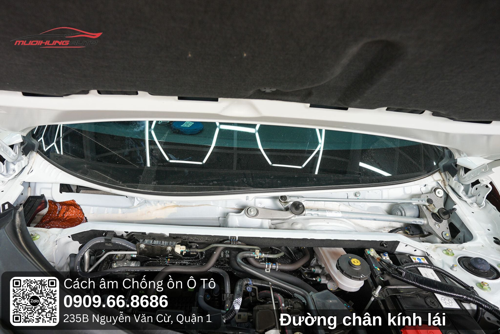 Đường chân kính lái ô tô 4 chỗ