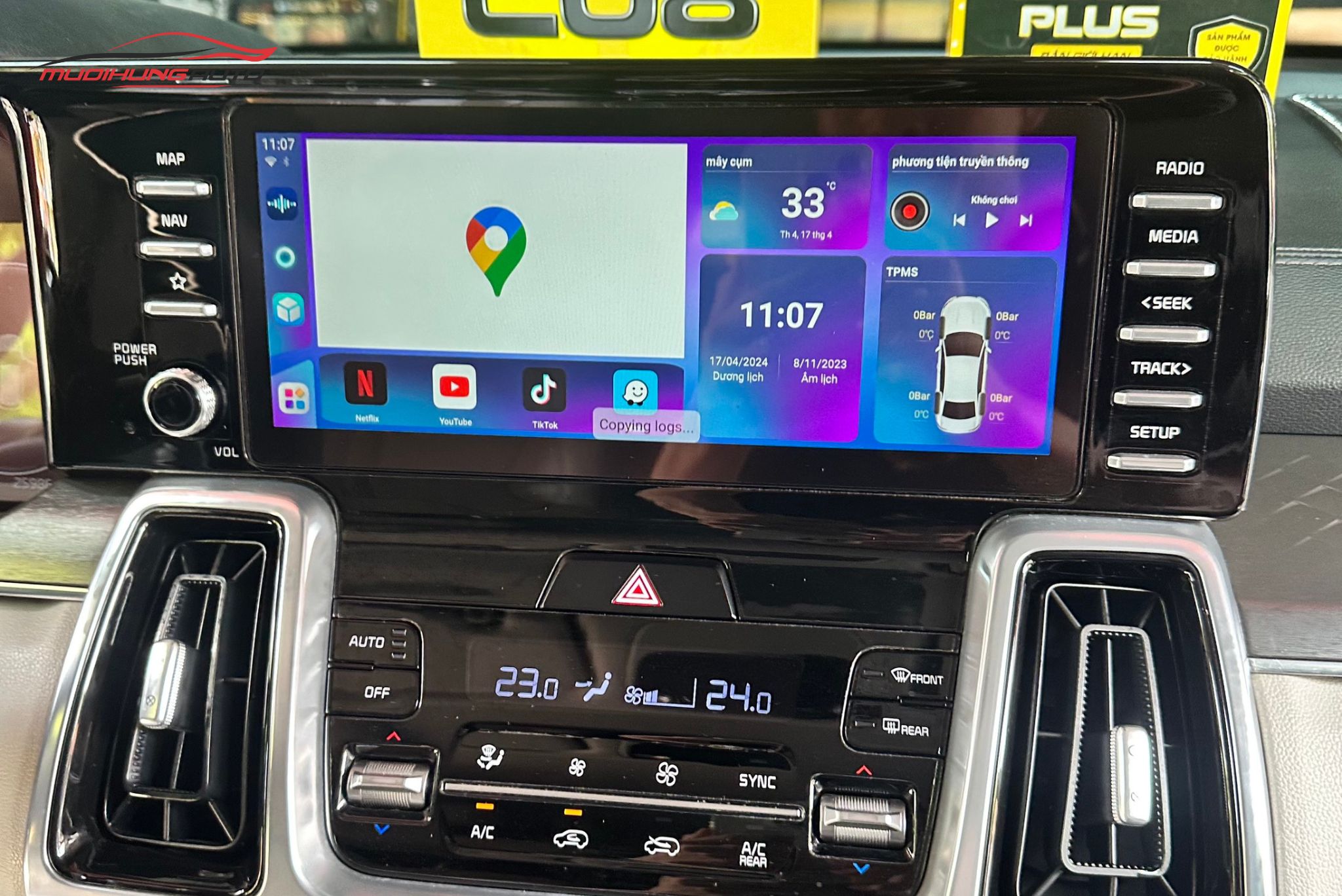 Lắp Zestech DX14 Plus Cho Xe Kia Sorento 2024