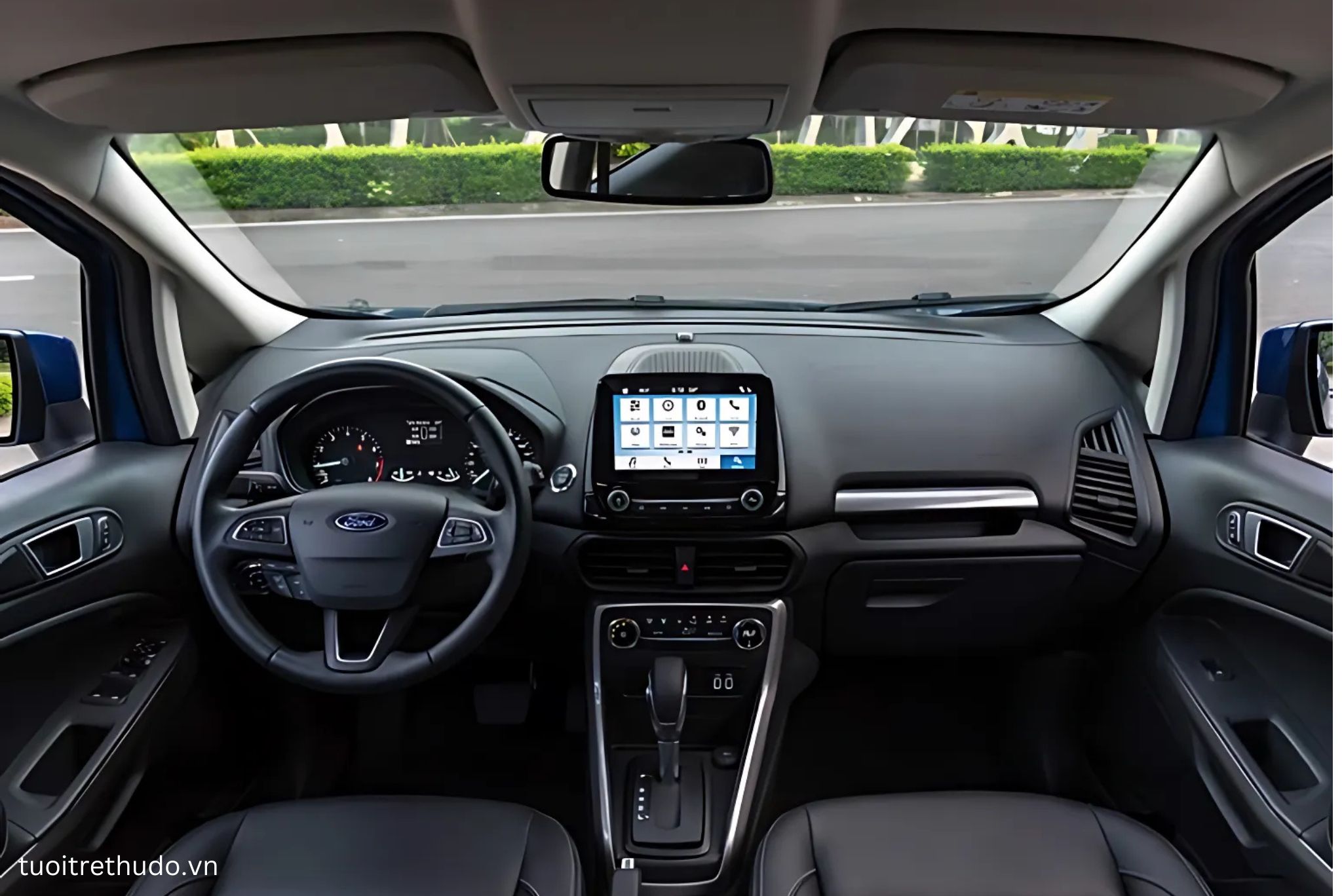Khoang lái Ford Ecosport 2025 sang trọng và tiện nghi