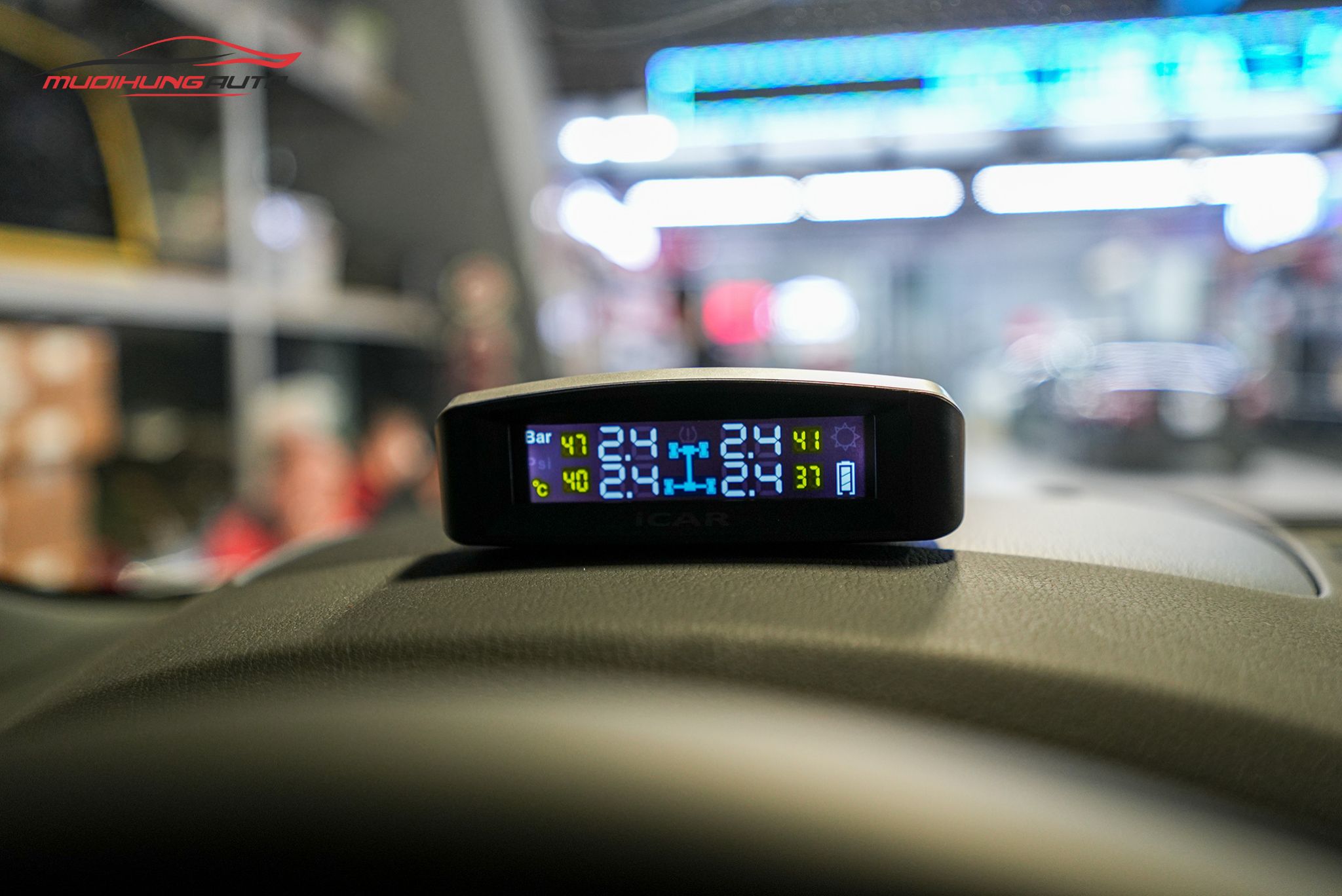 Lắp TPMS Ellisafe TN405 cho xe Mazda CX-8 2023