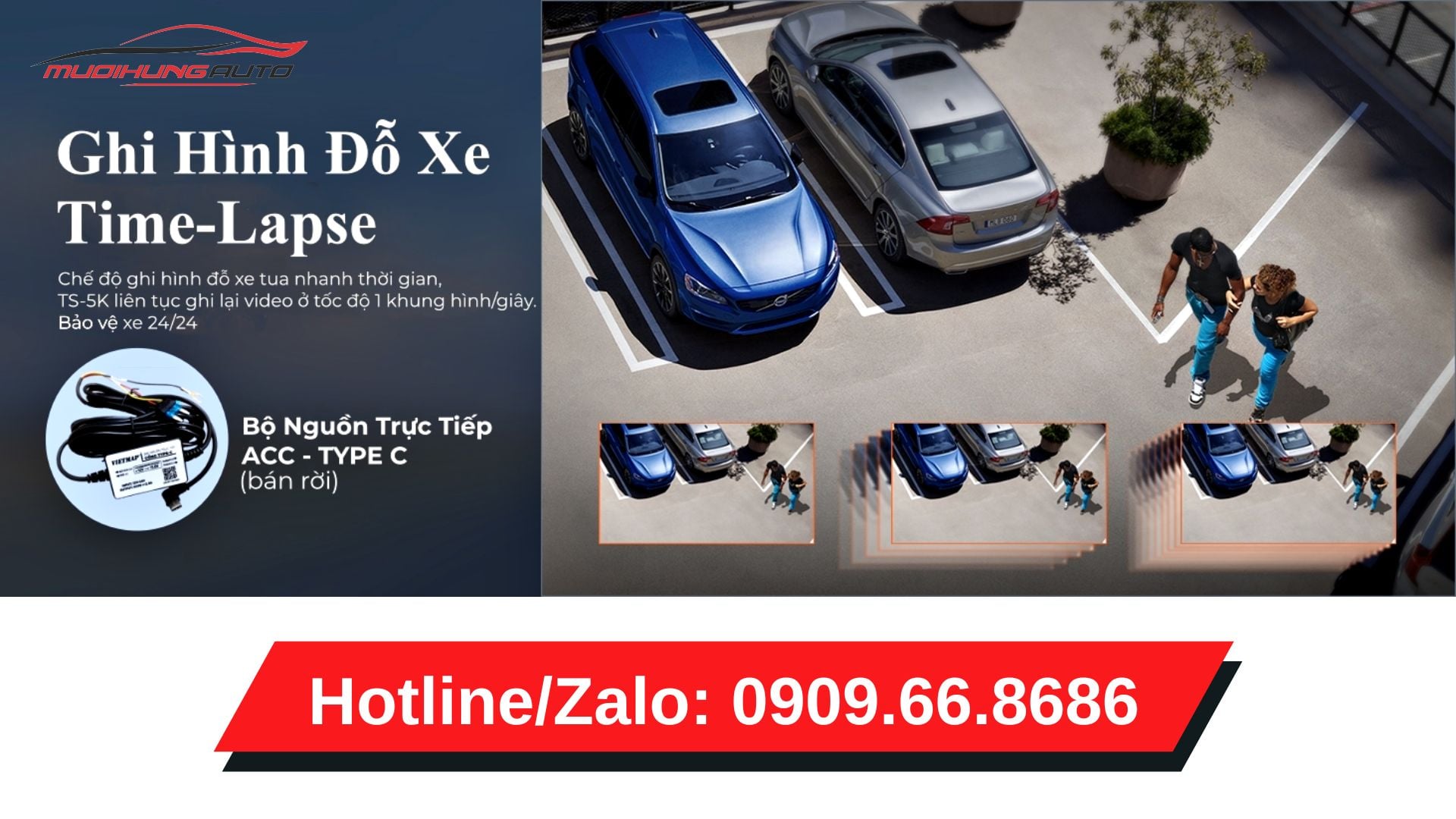 Ghi hình đỗ xe Time-Lapse