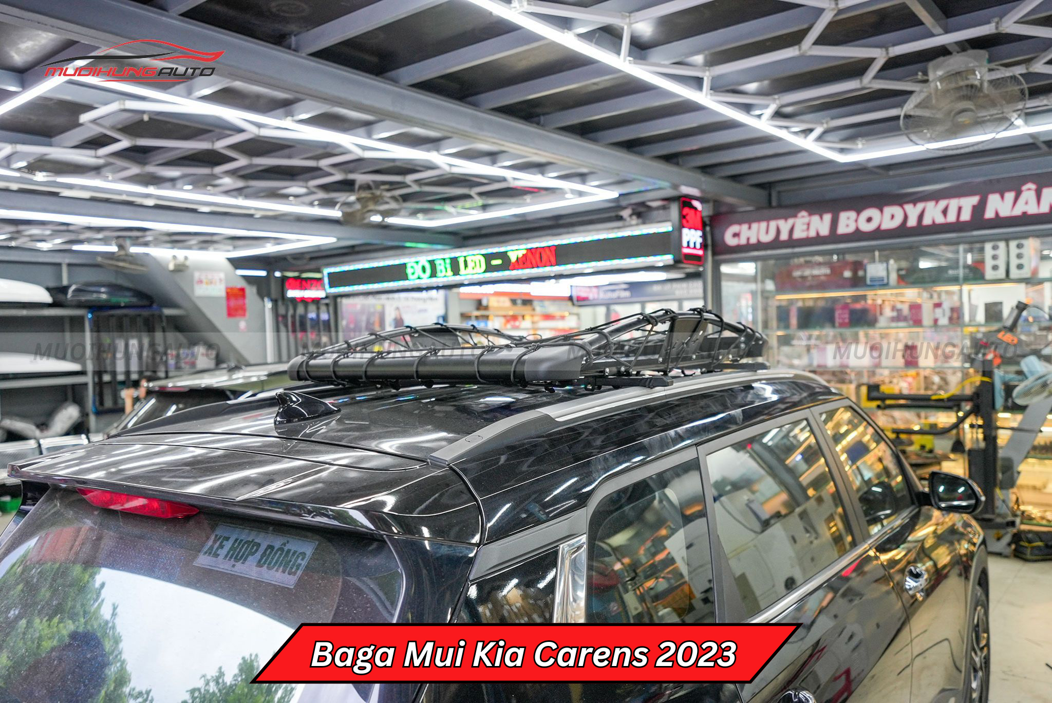 Giá chở đồ nóc xe Kia Carens 2023