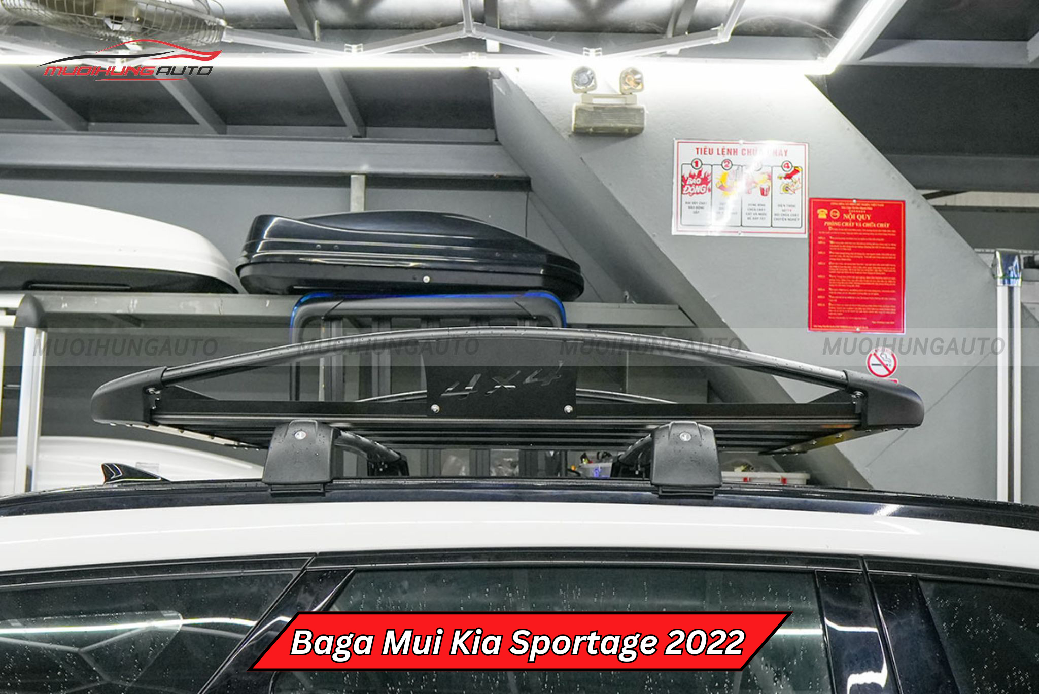 Giá chở đồ nóc xe Kia Sportage 2022
