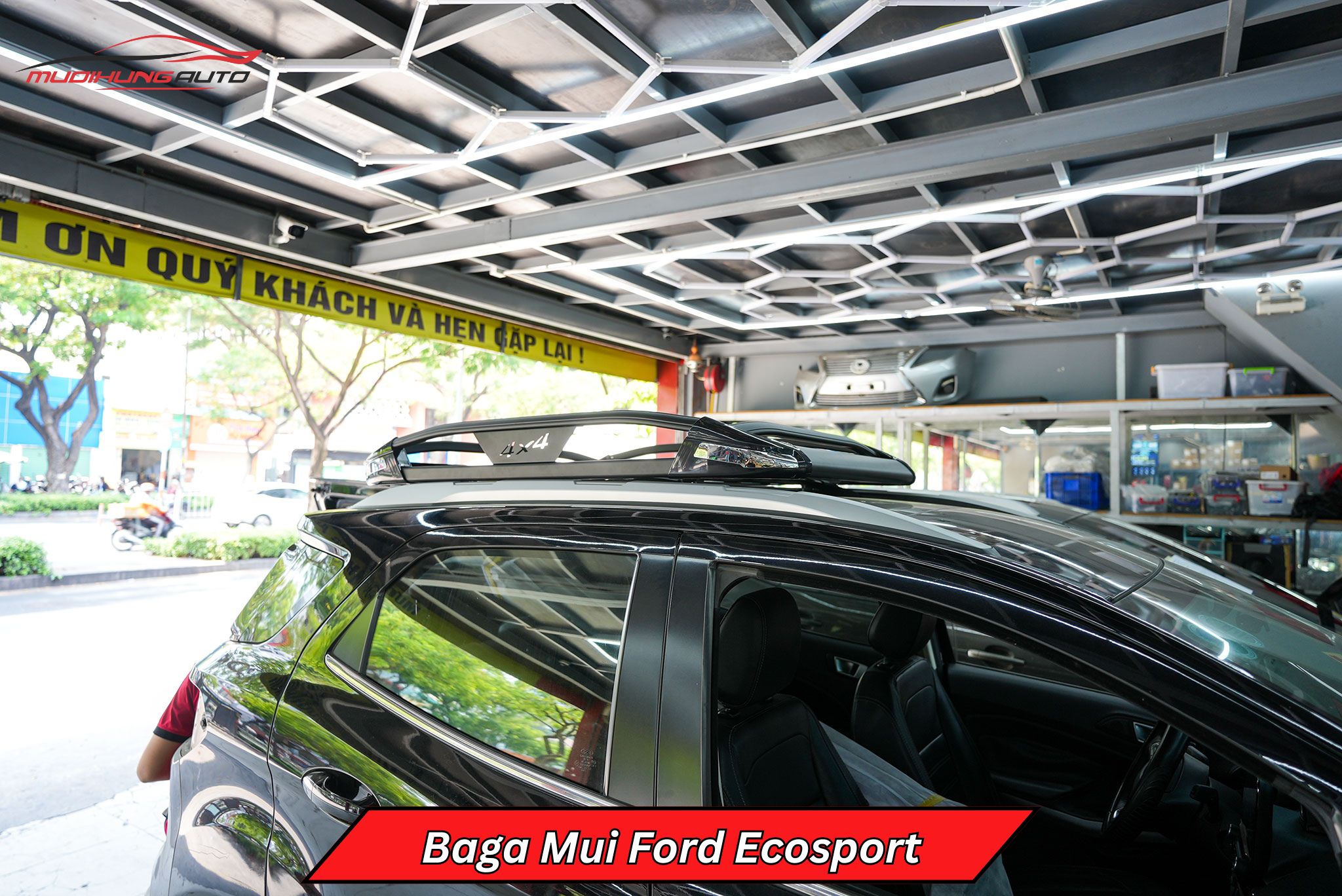 Giá để đồ trên nóc xe Ford Ecosport
