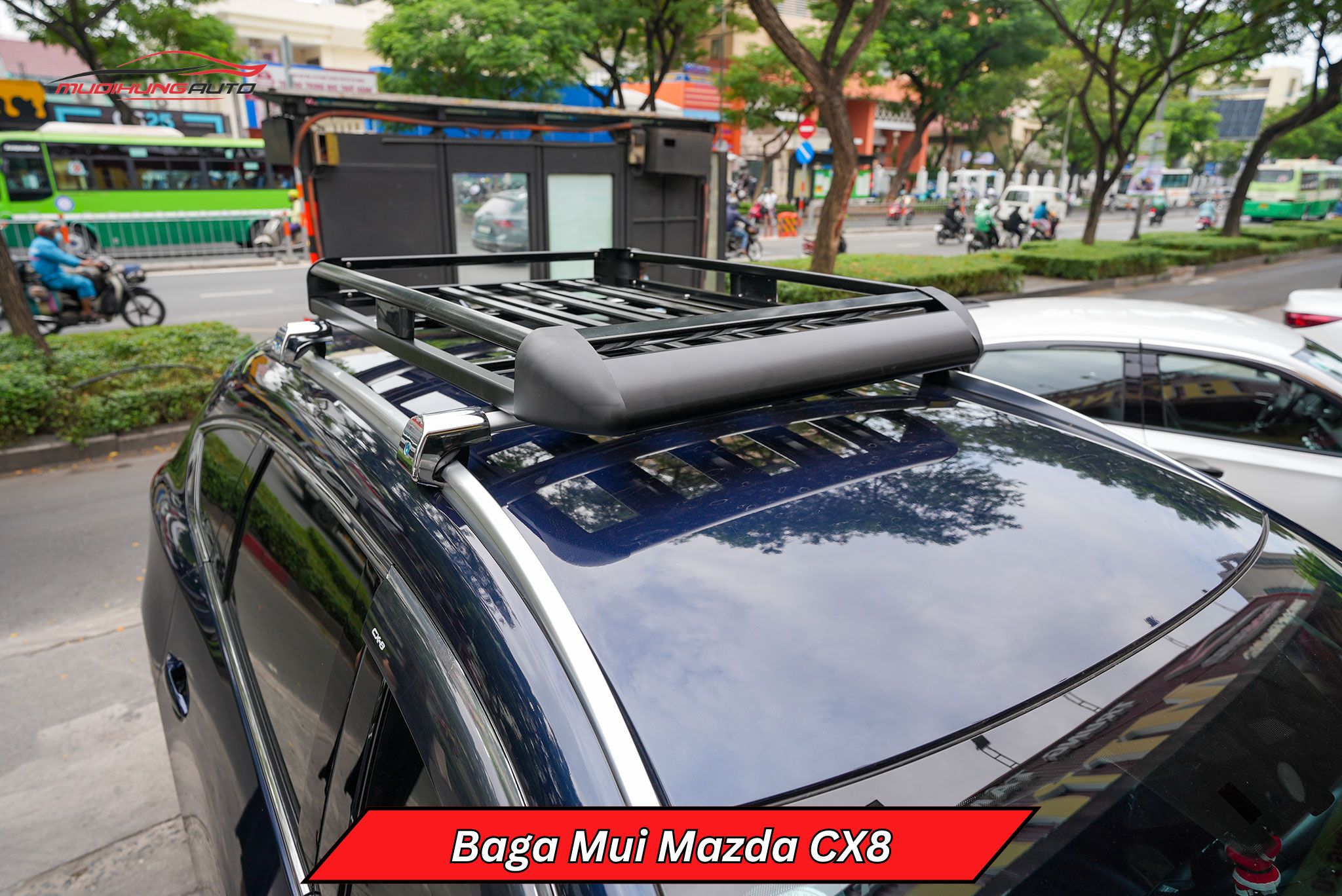 Giá để đồ trên nóc xe Mazda CX8