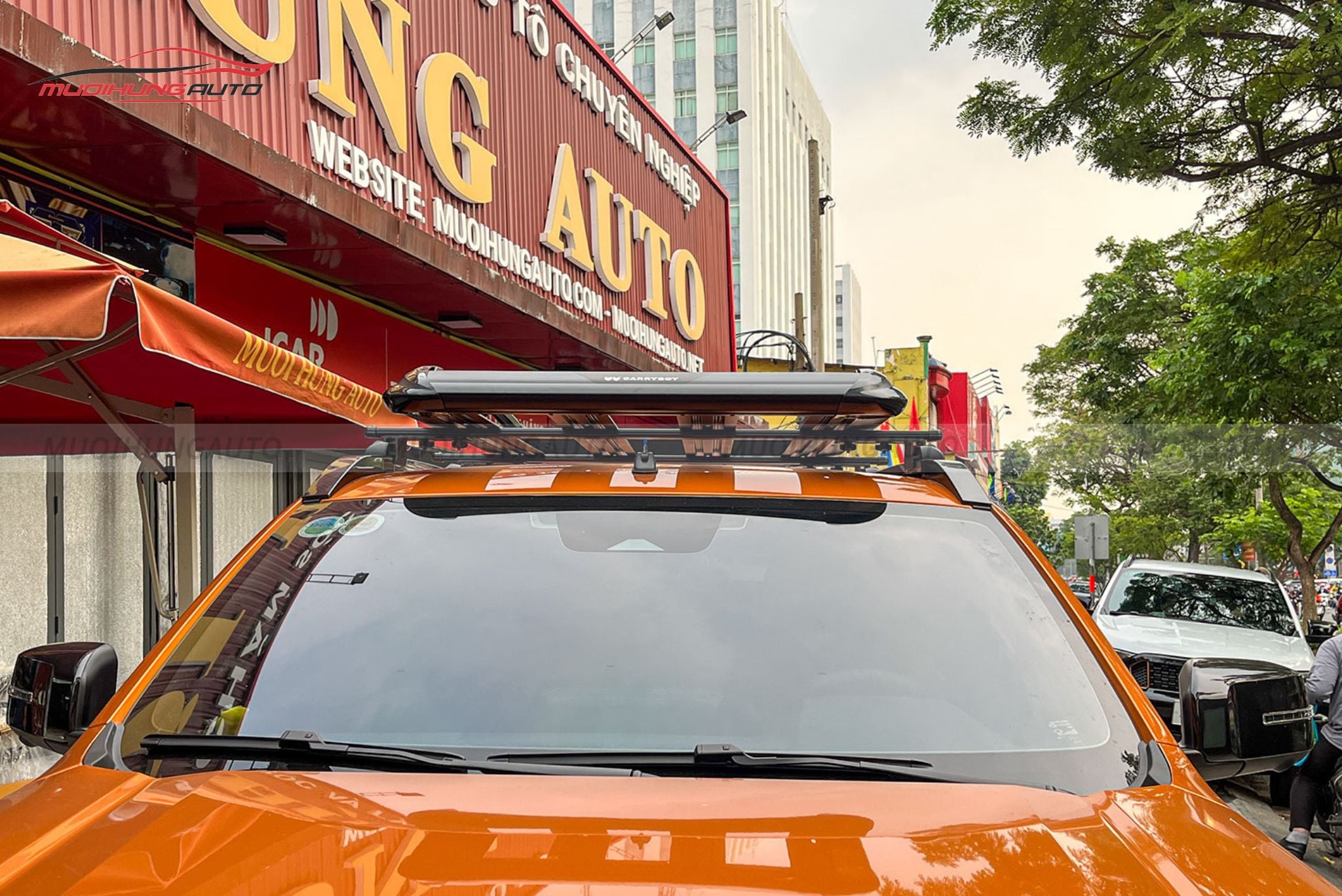Giá để đồ trên nóc xe ô tô Carryboy Mitsubishi Triton 2024