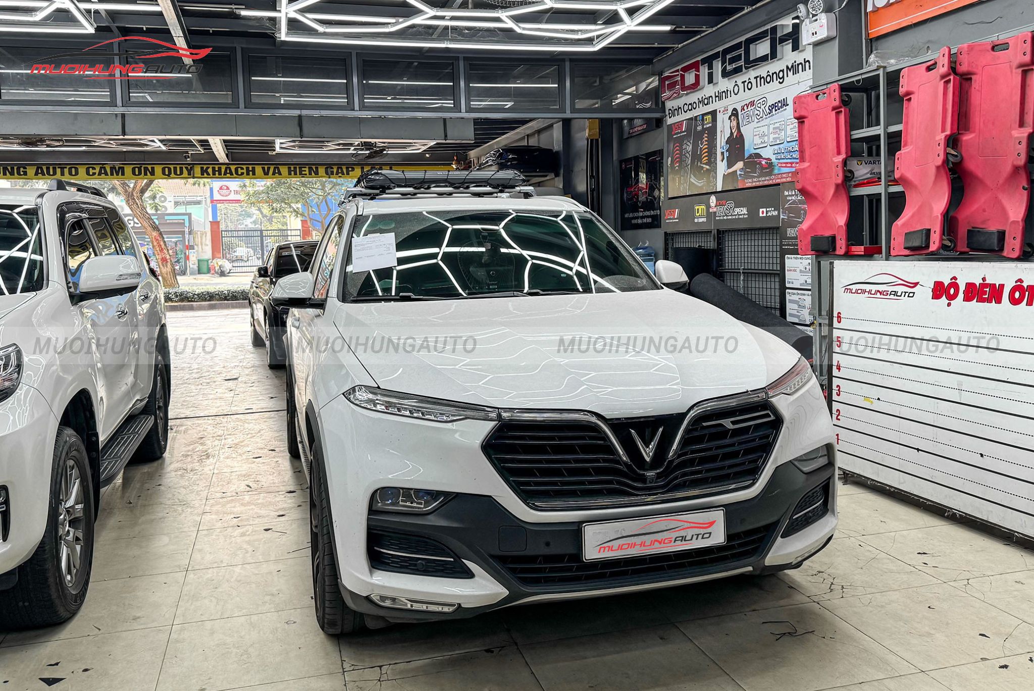 Giá để đồ trên nóc xe ô tô Carryboy Vinfast LUX SA2.0