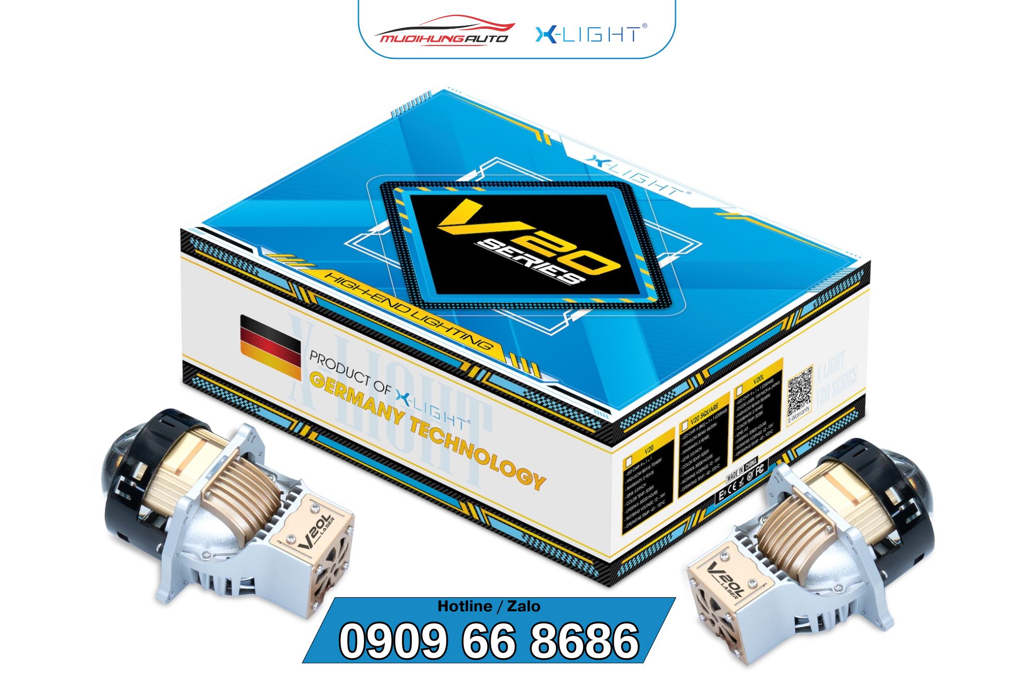 Giá đèn bi Laser GTR X-Light V20L New 2024