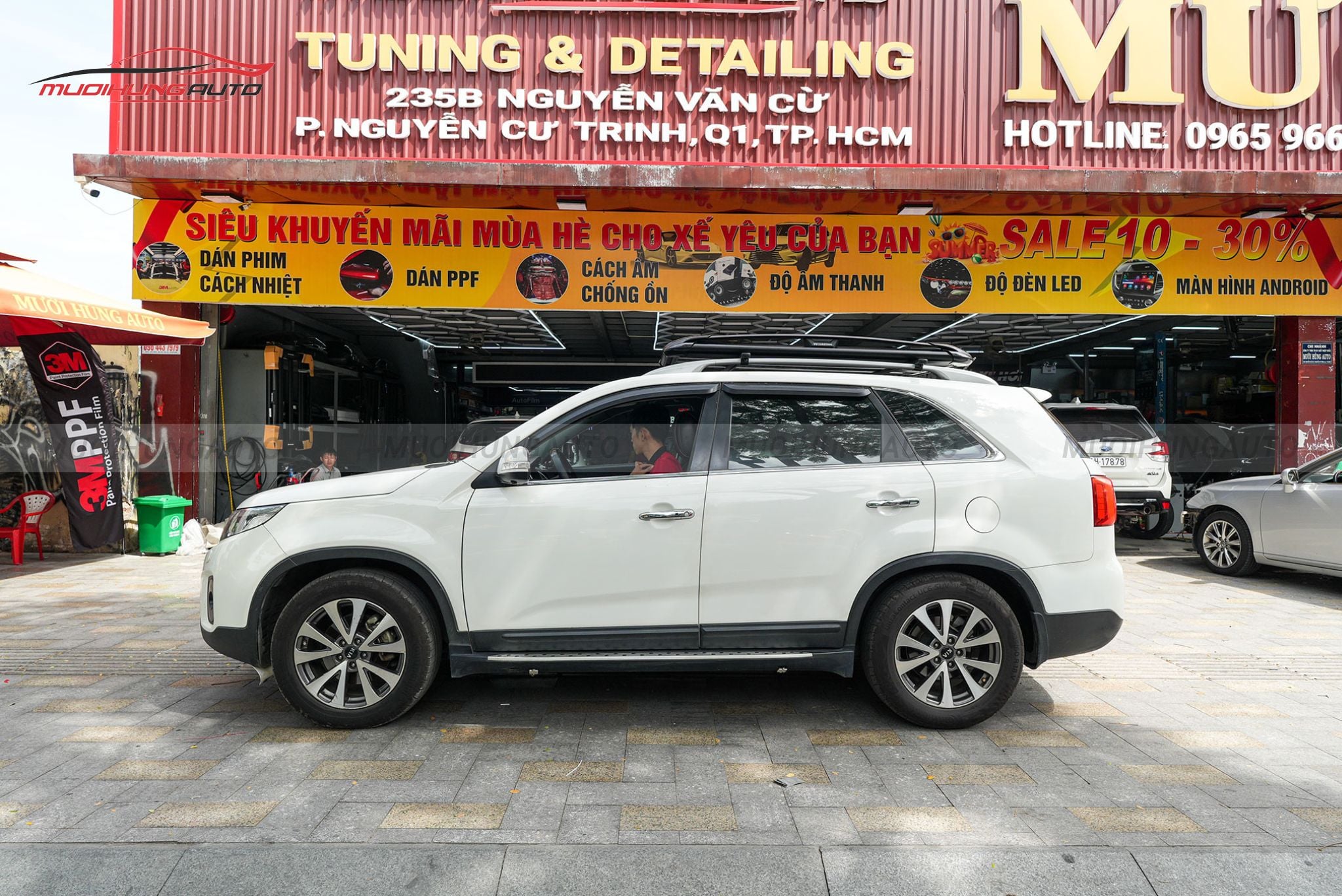 Giá đồ nóc xe Carryboy cho Kia Sorento 2015