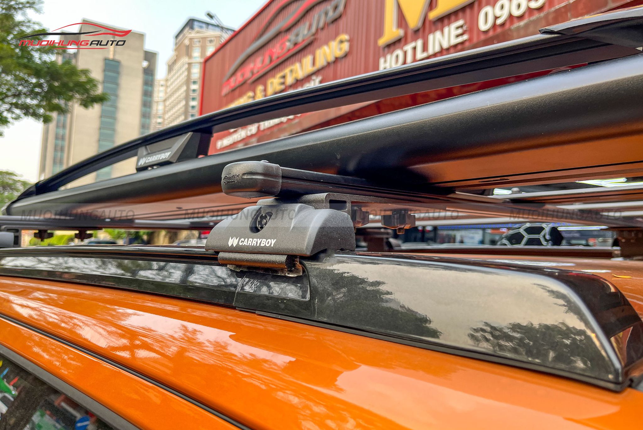 Giá đồ nóc xe Carryboy cho Mitsubishi Triton 2024