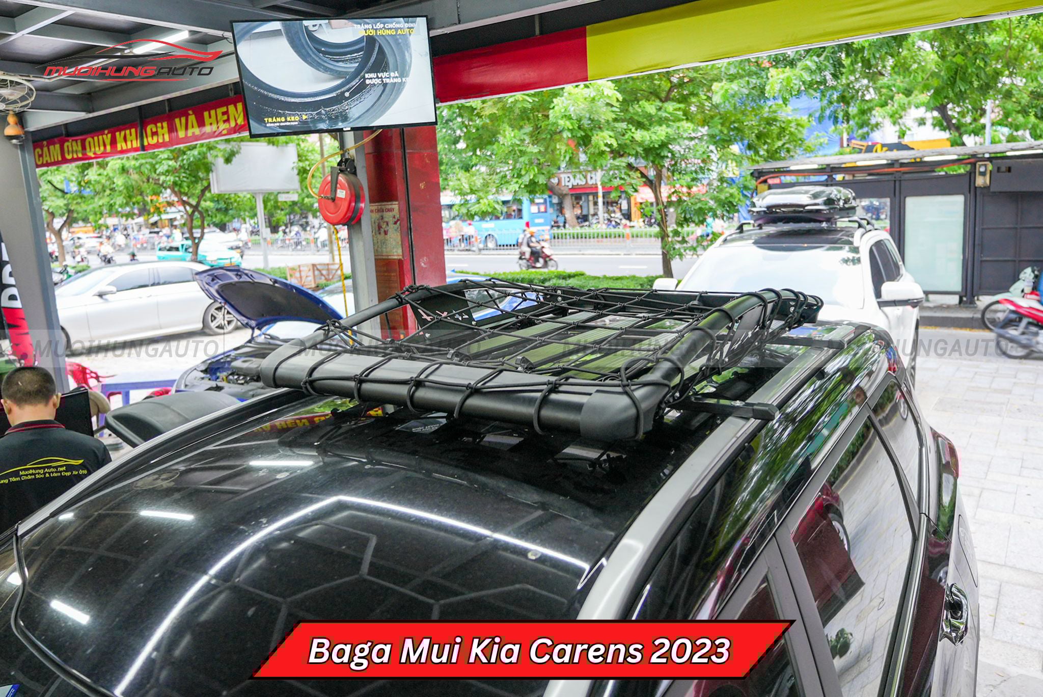Giá đồ nóc xe Kia Carens 2023