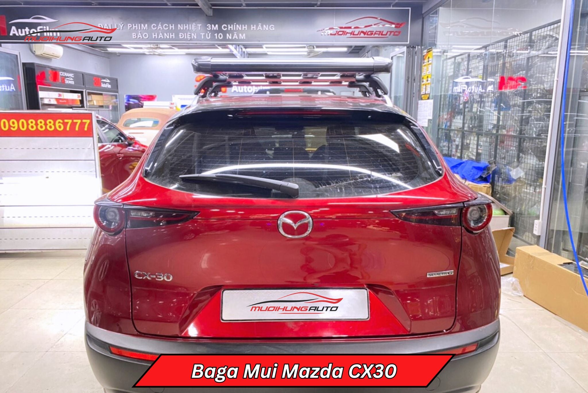Giá nóc baga mui Mazda CX30