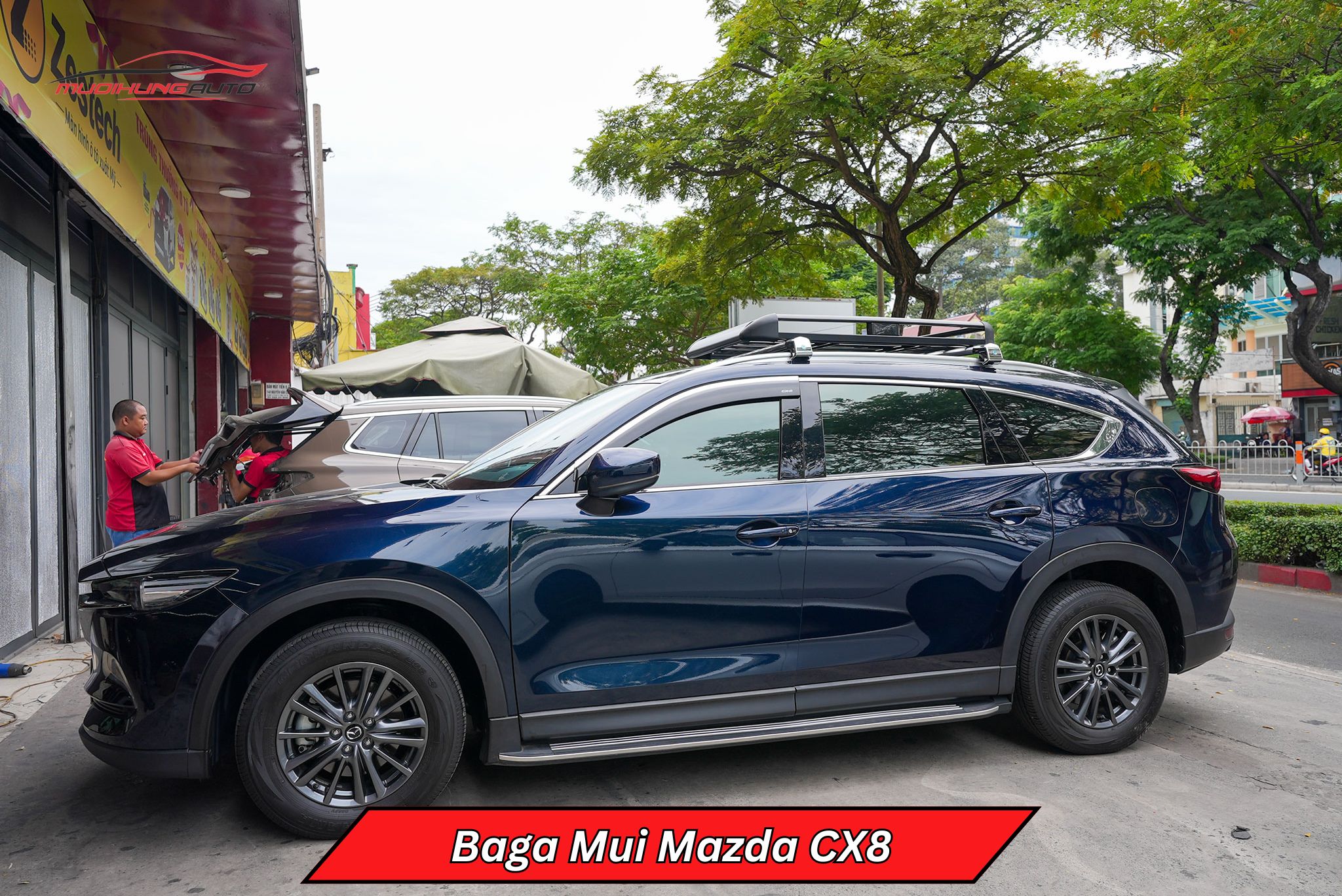 Giá nóc baga mui Mazda CX8