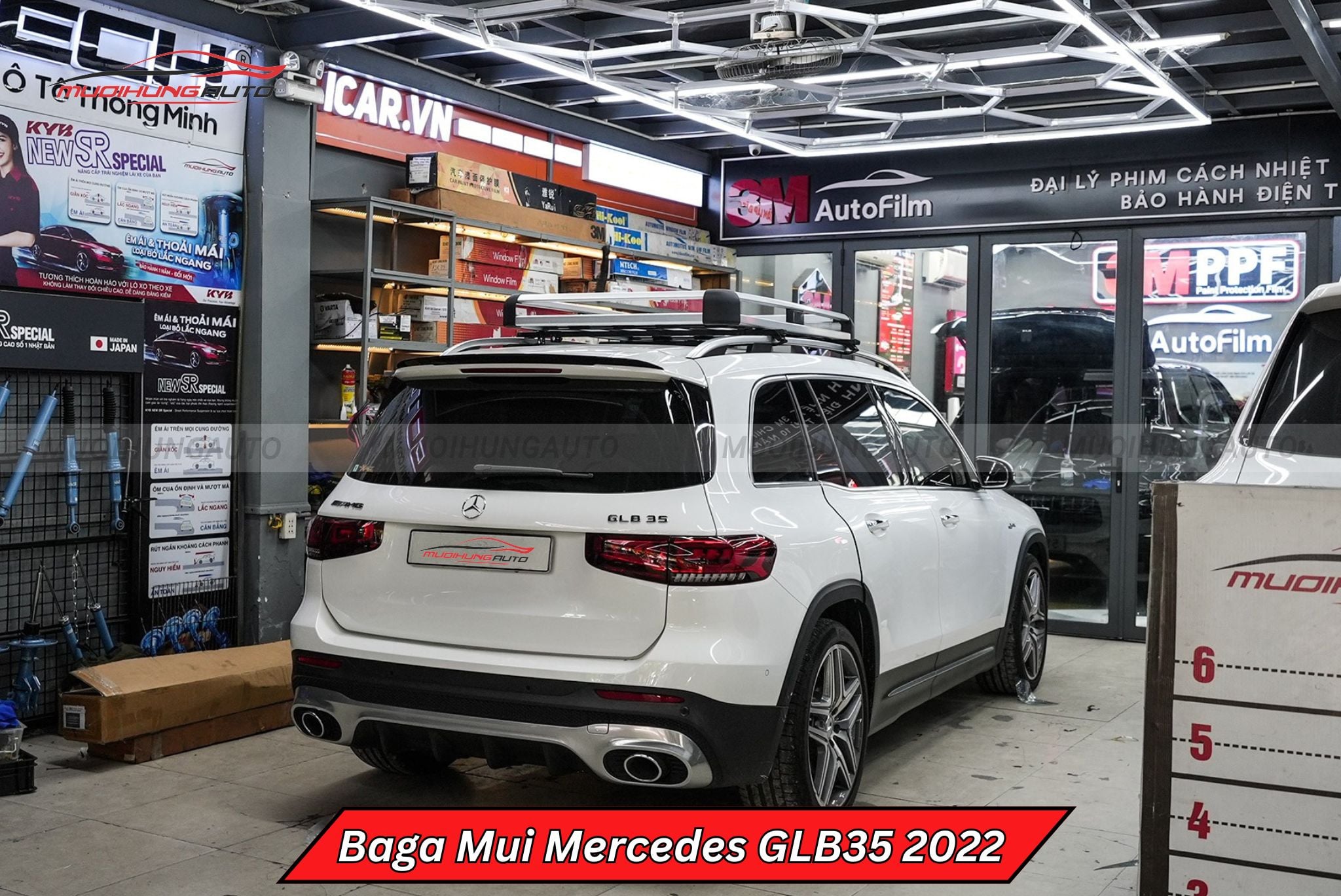 Giá nóc baga mui Mercedes GLB35 2022