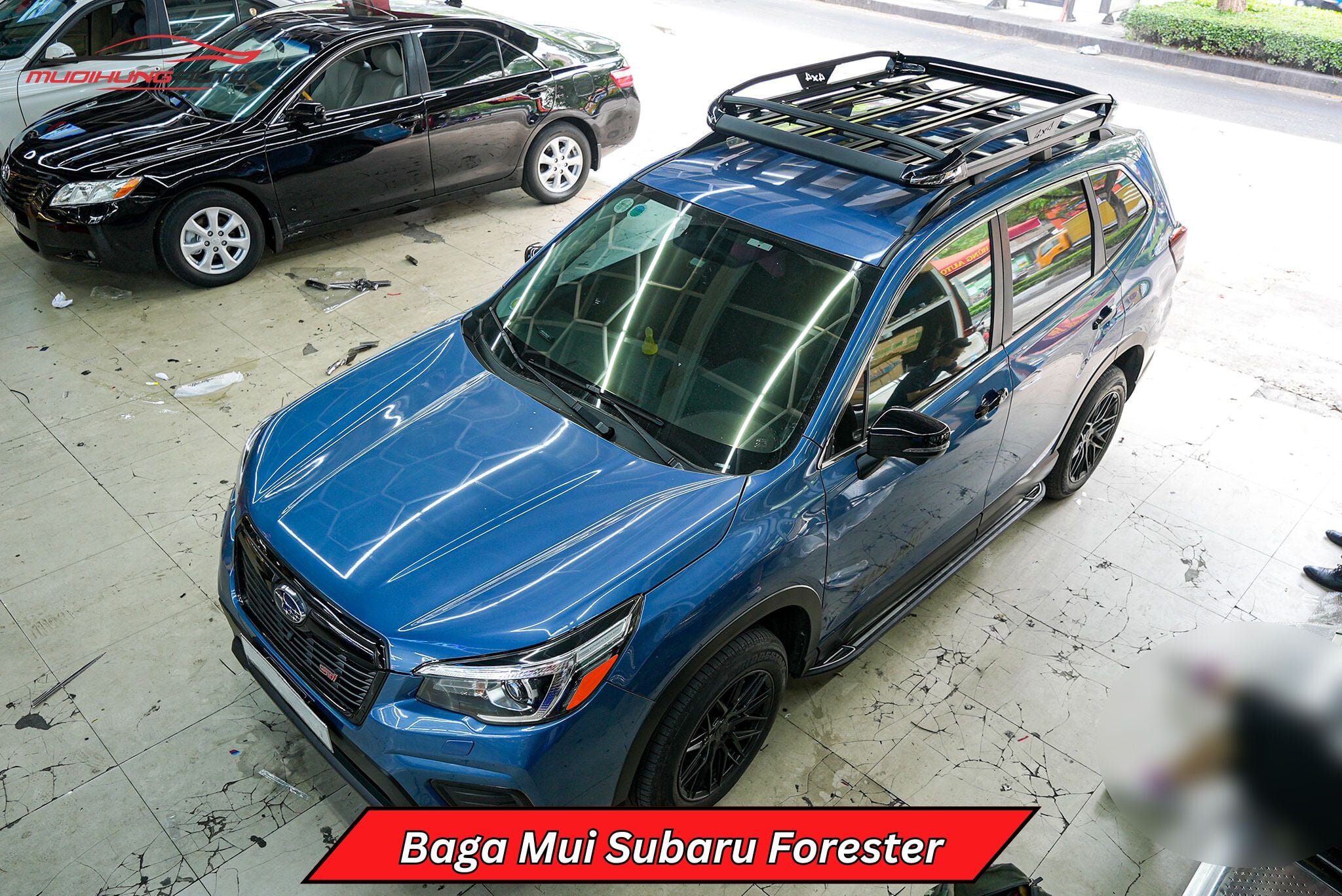 Giá nóc baga mui Subaru Forester