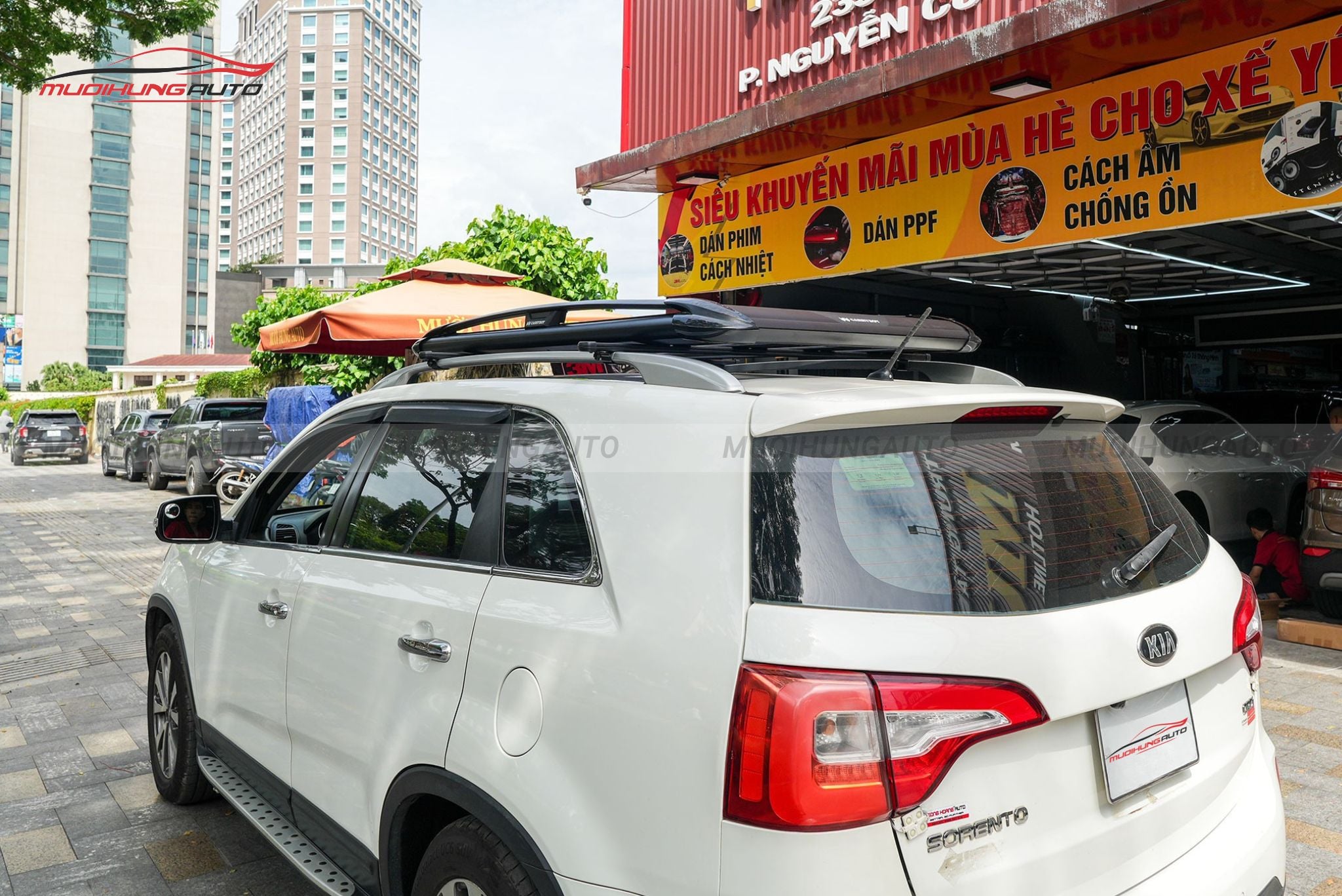 Giá nóc chở đồ Carryboy cho xe Kia Sorento 2015