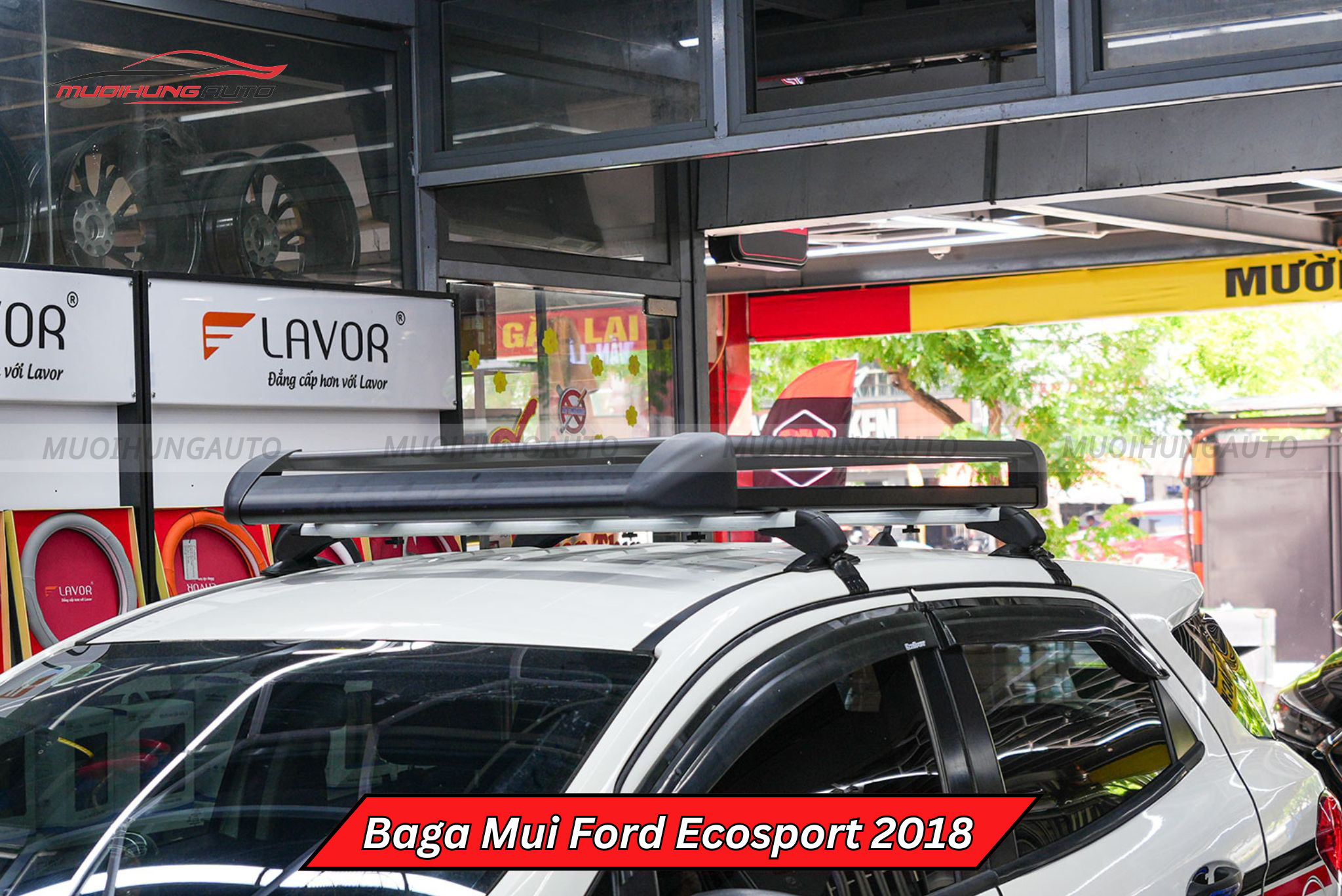 Giá nóc chở đồ Ford Ecosport 2018