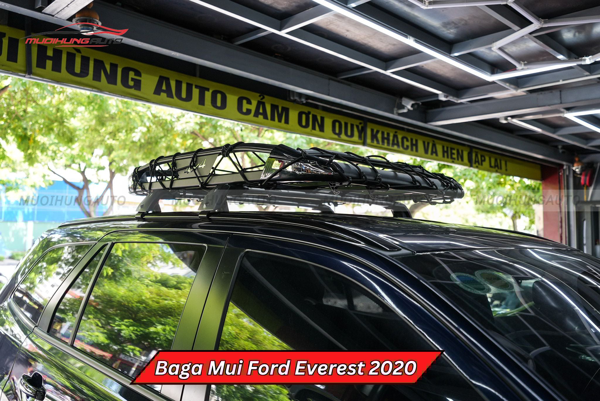 Giá nóc chở đồ Ford Everest 2020