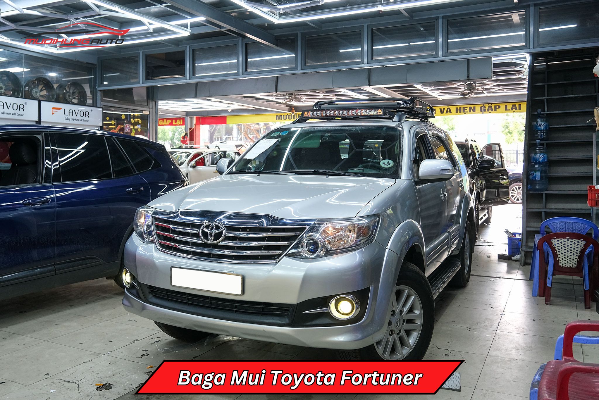 Giá nóc chở đồ Toyota Fortuner