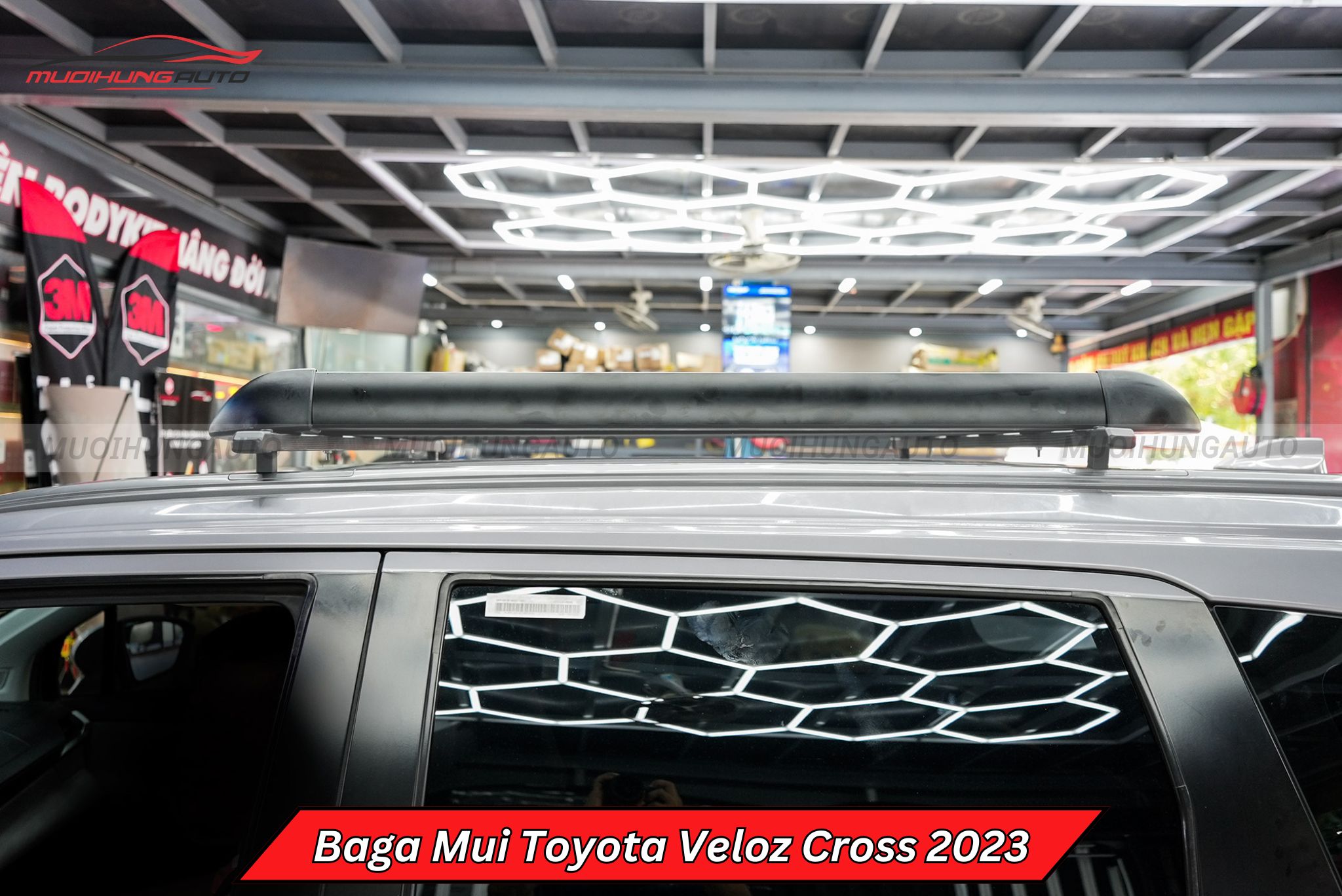 Giá nóc chở đồ Toyota Veloz Cross 2023