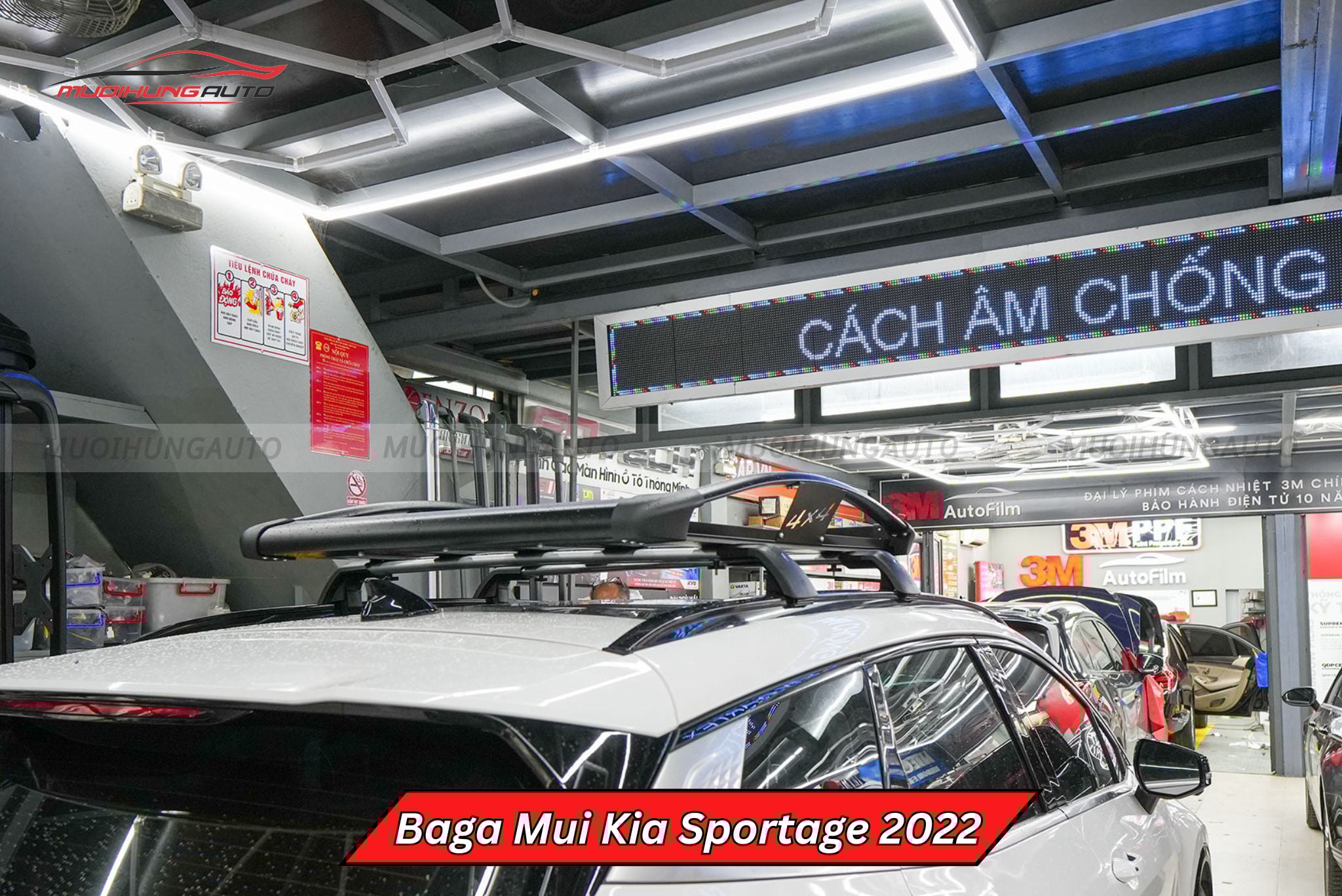 Giá nóc chở hàng Kia Sportage 2022