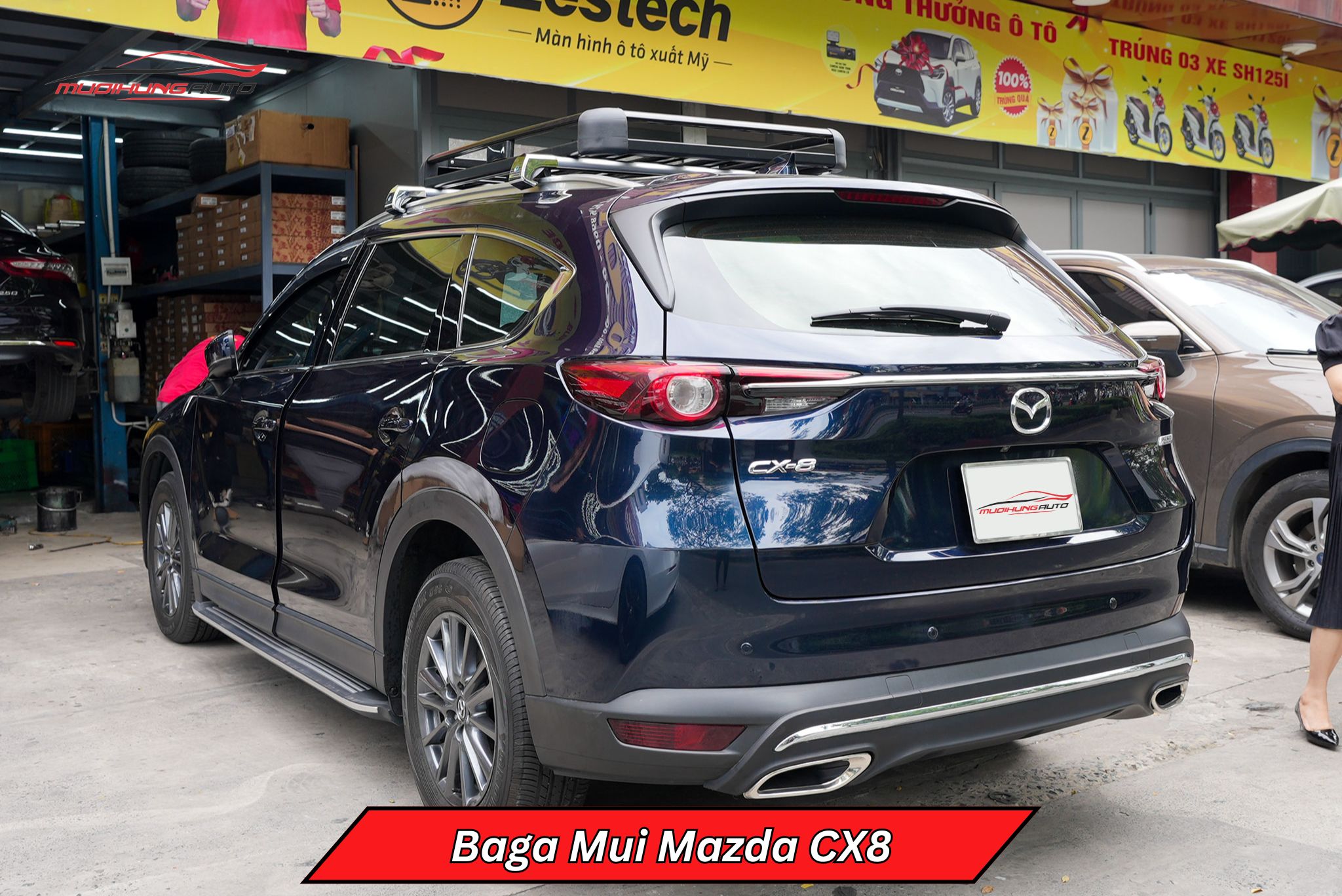 Giá nóc chở hàng Mazda CX8