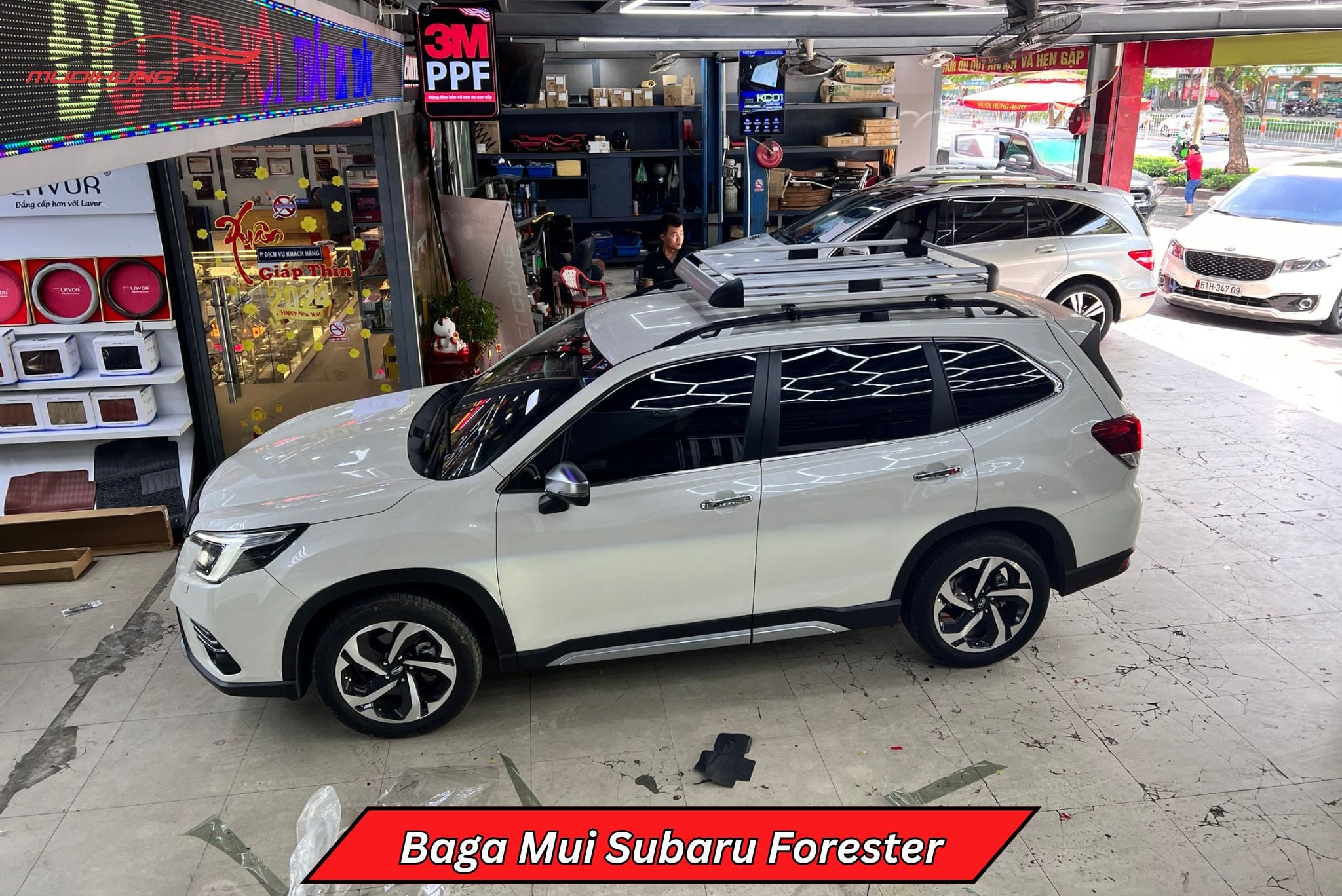 Giá nóc chở hàng Subaru Forester
