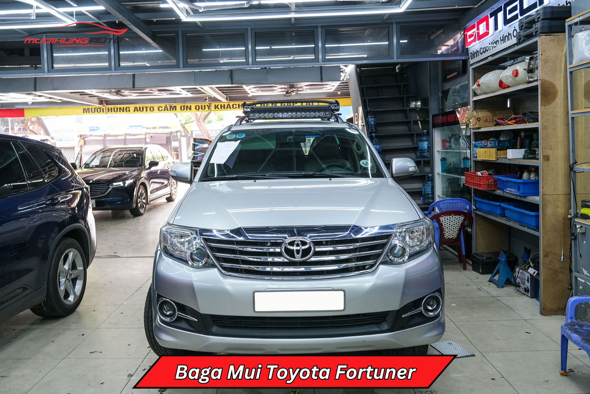 Giá nóc chở hàng Toyota Fortuner