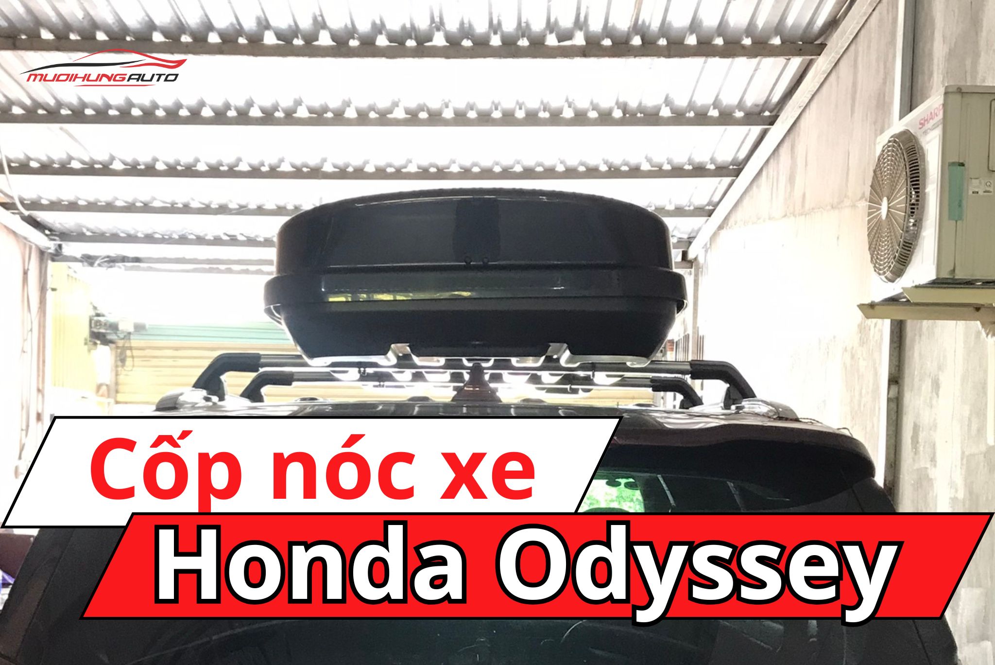 Giá nóc phi thuyền Honda Odyssey