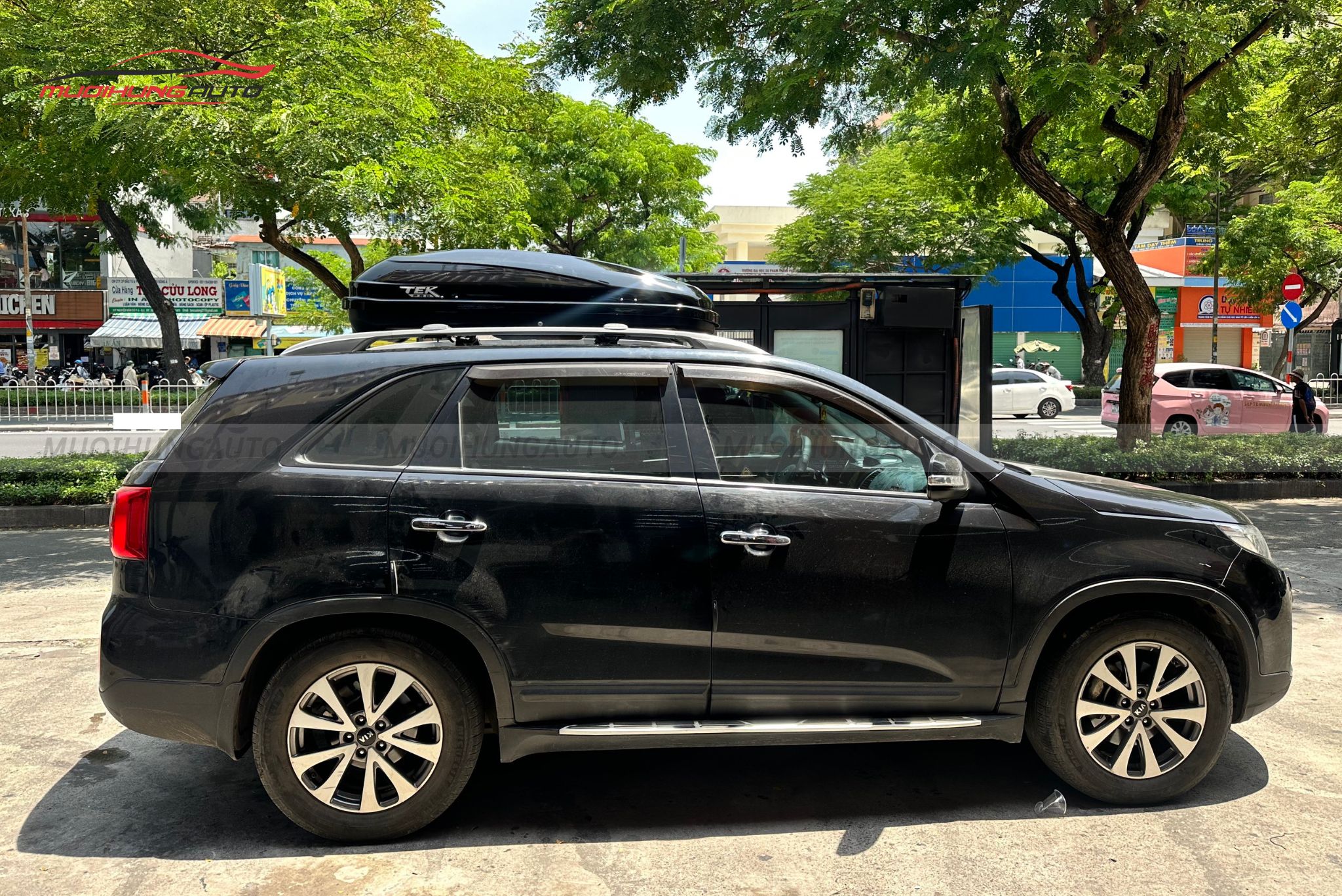 Giá nóc phi thuyền Kia Sorento 2015