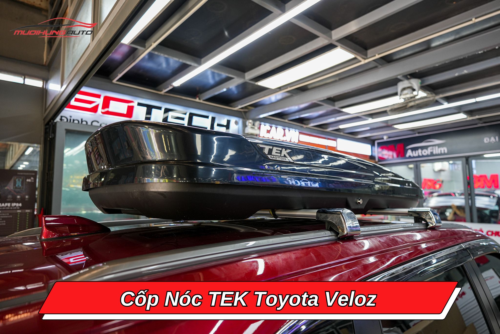 Giá nóc phi thuyền TEK cho Toyota Veloz