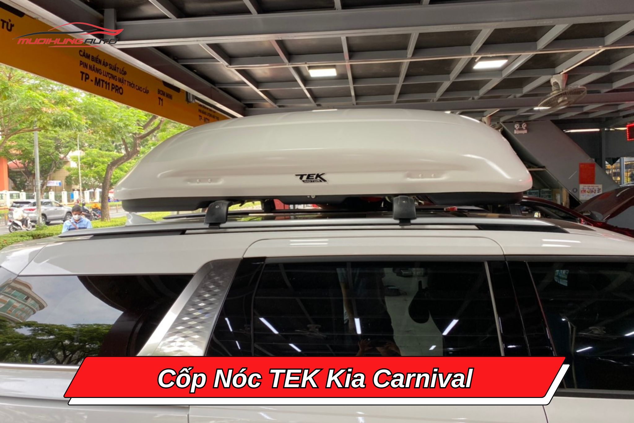 Giá nóc phi thuyền TEK ô tô Kia Carnival