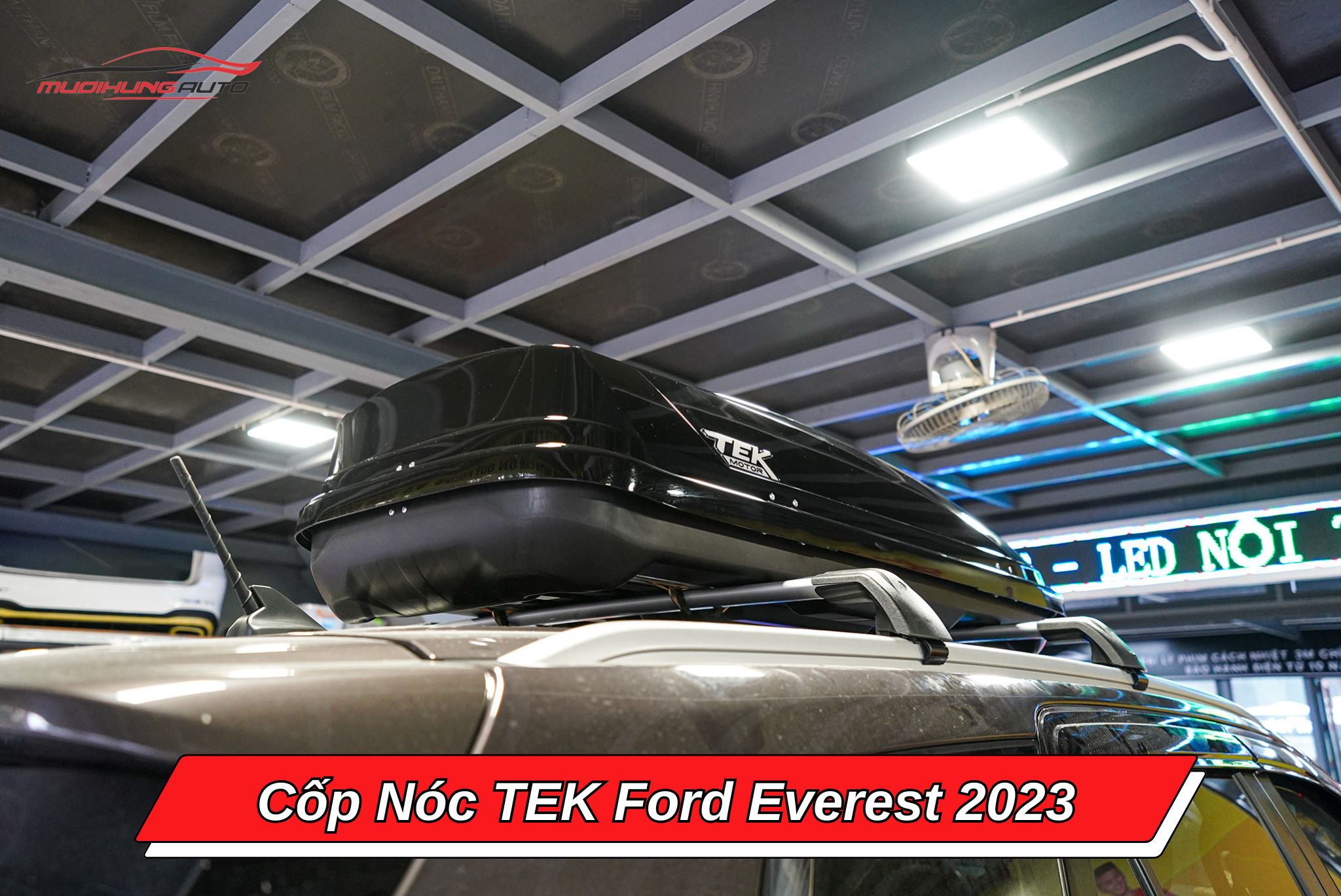 Giá nóc phi thuyền TEK xe Ford Everest 2023