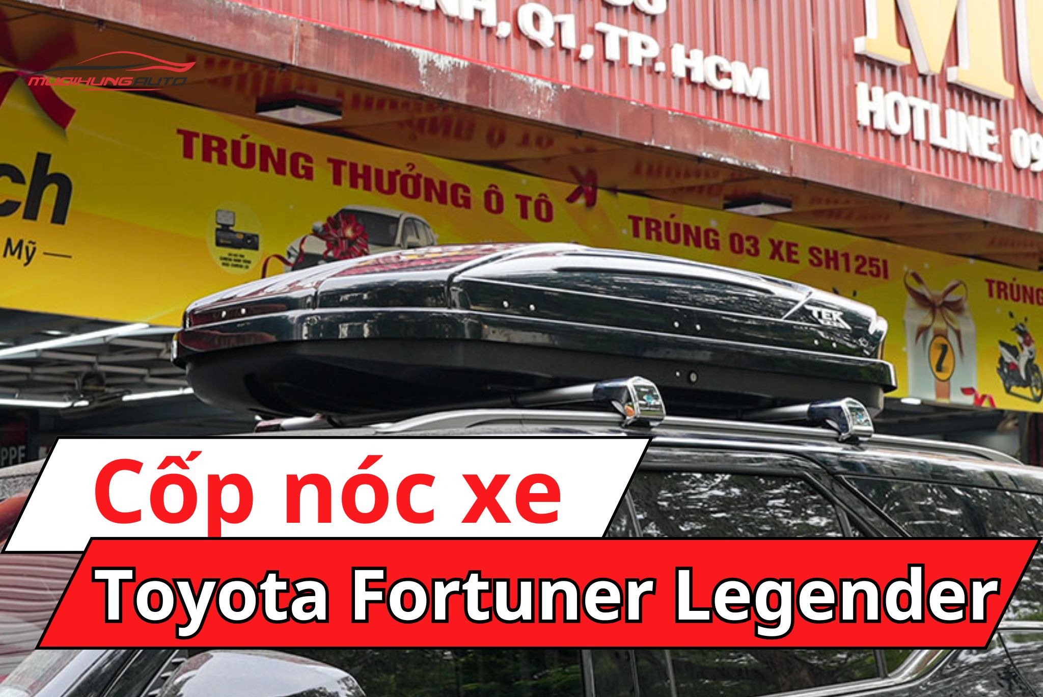Giá nóc phi thuyền Toyota Fortuner Legender