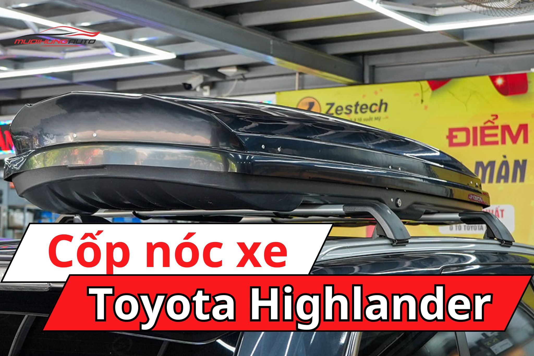 Giá nóc phi thuyền Toyota Highlander