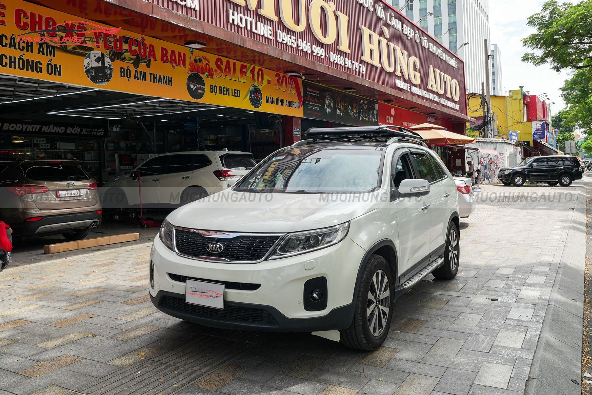 Giá nóc vuông Carryboy cho Kia Sorento 2015