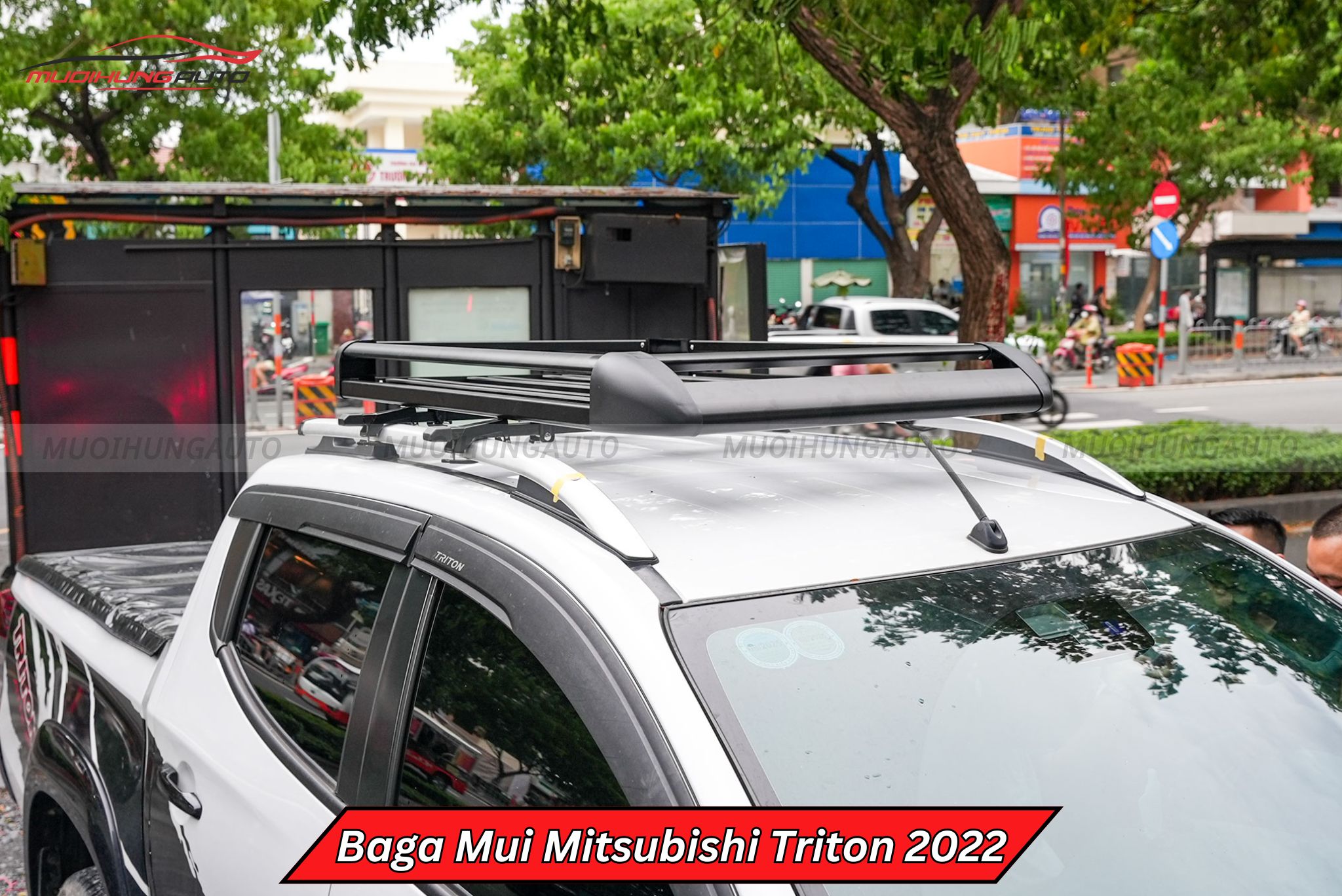 Giá nóc vuông Mitsubishi Triton 2022