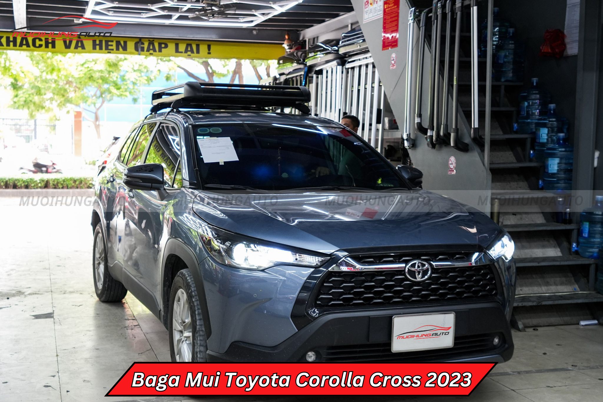 Giá nóc vuông Toyota Corolla Cross 2023