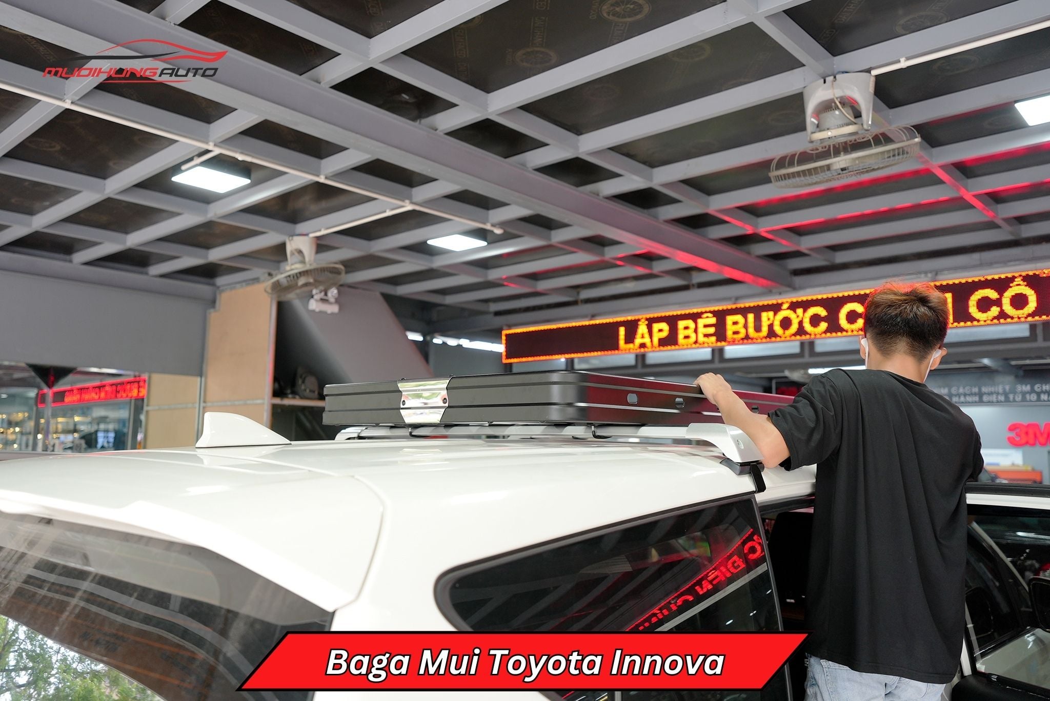 Giá nóc vuông Toyota Innova