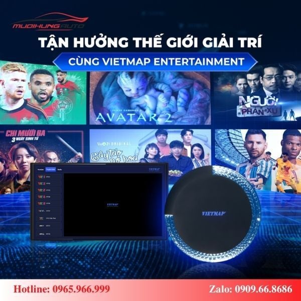 Giải trí đa phương tiện đỉnh cao