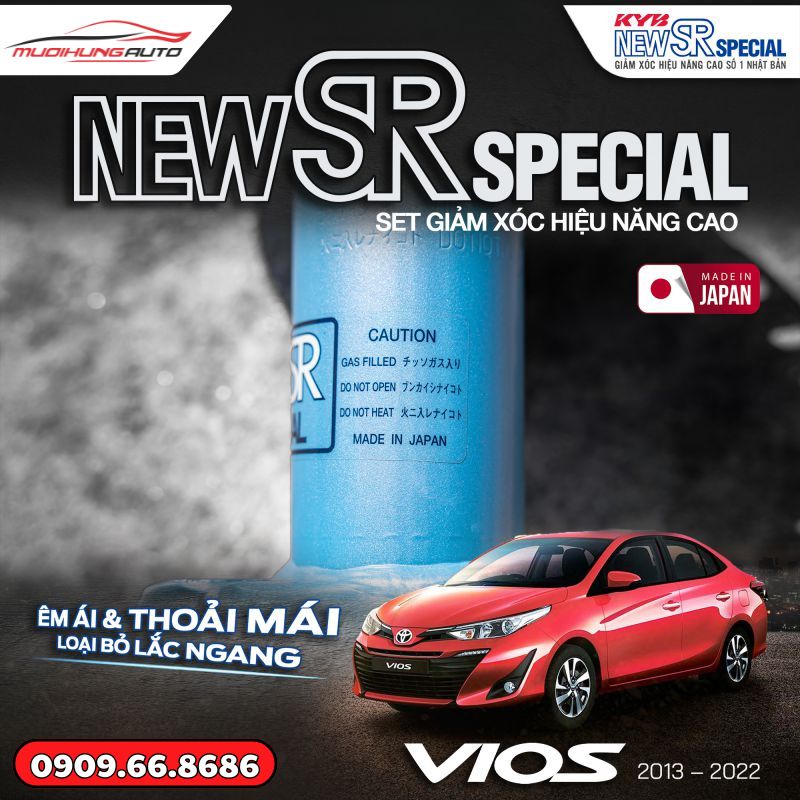 Giảm xóc xe ô tô KYB Vios