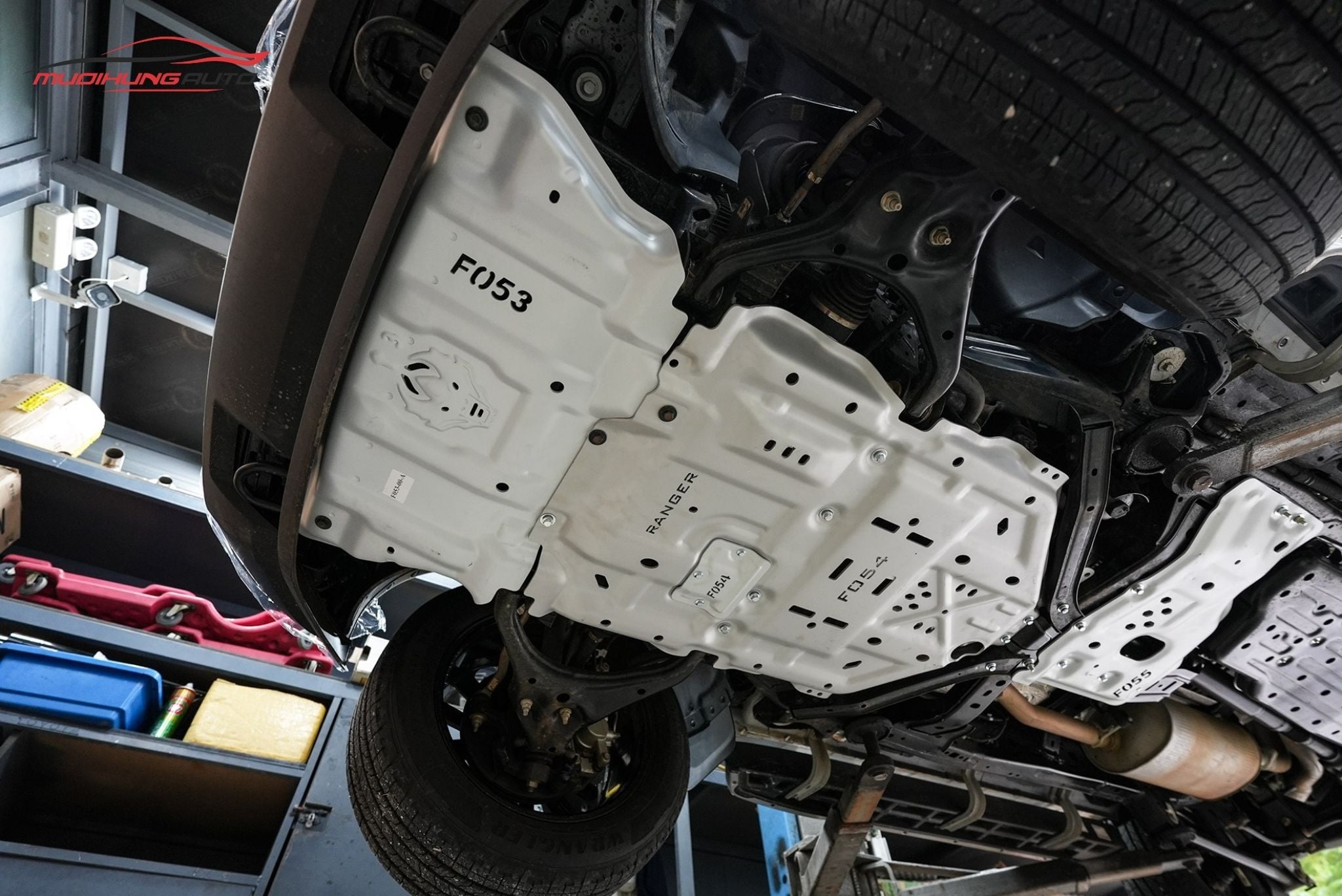 giáp gầm xe Ford Everest Nextgen 2024