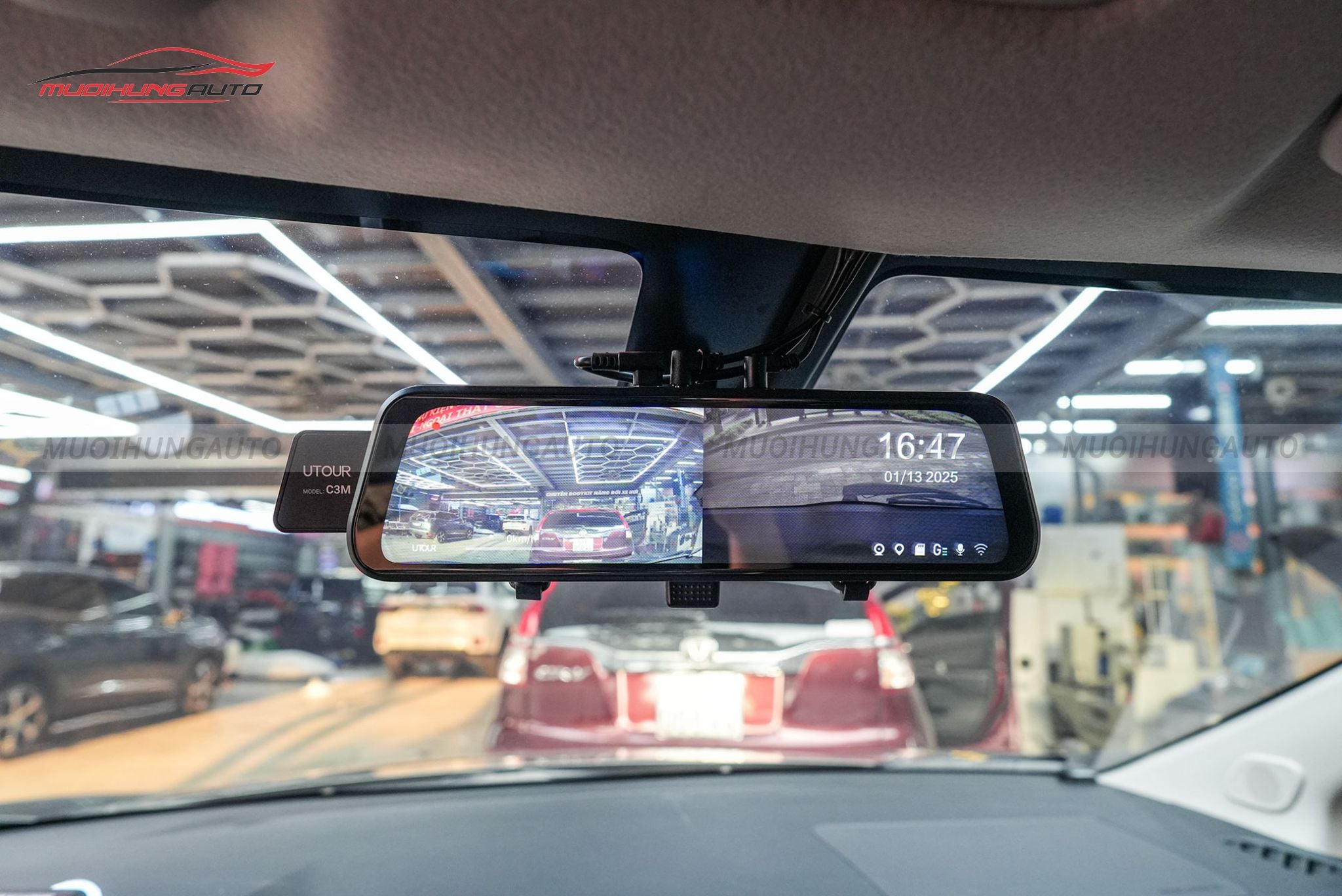 Gương điện tử AI ADAS Utour C3M cho Mitsubishi Xpander Cross 2024