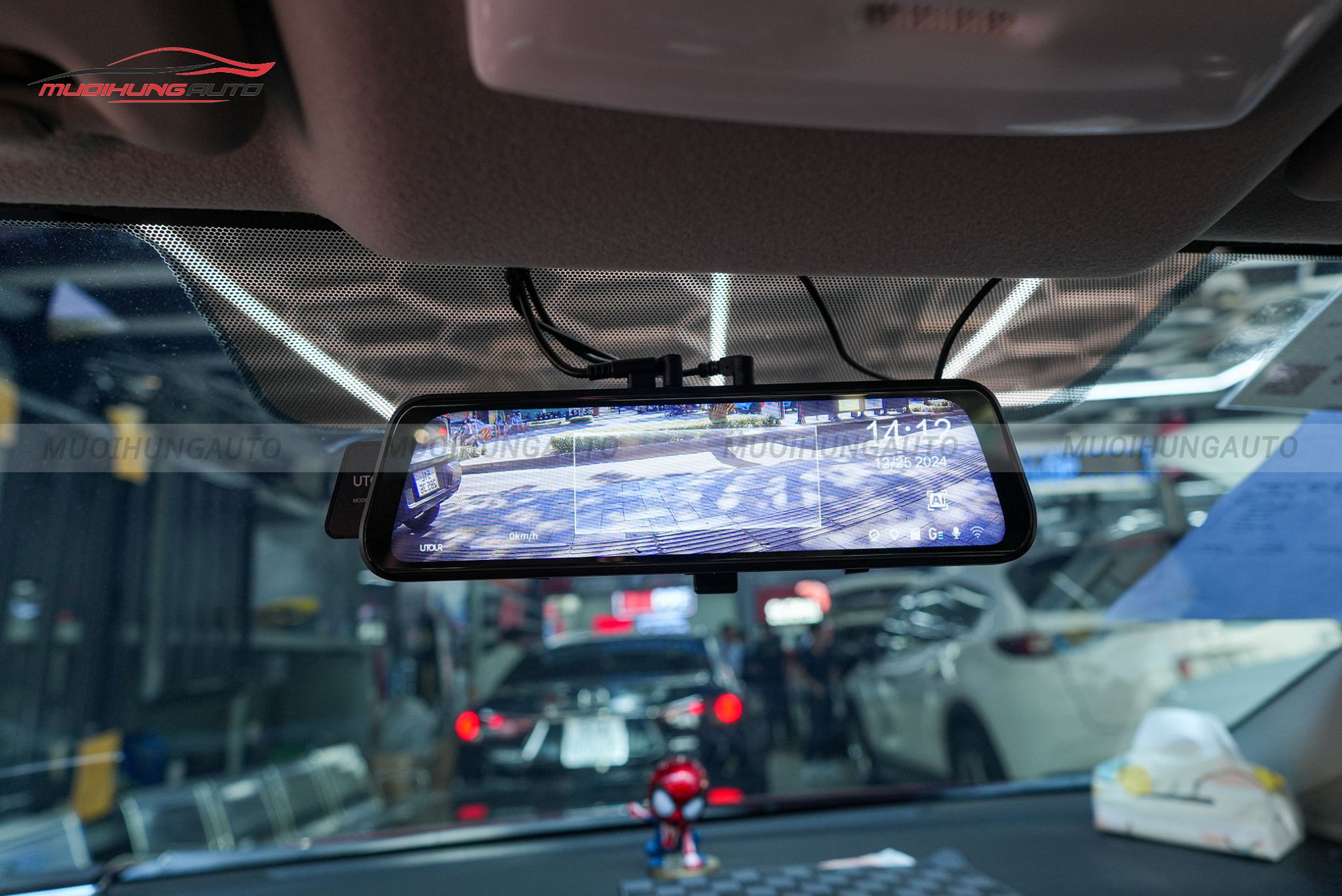 Gương điện tử AI ADAS Utour C3M xe Nissan Almera 2024